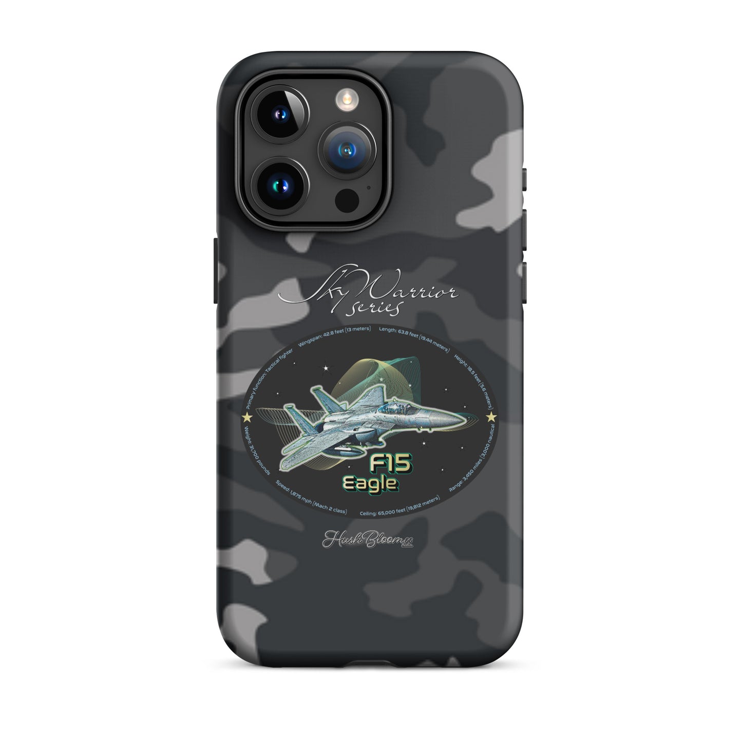 Matte - F15 Eagle Tough Case for iPhone