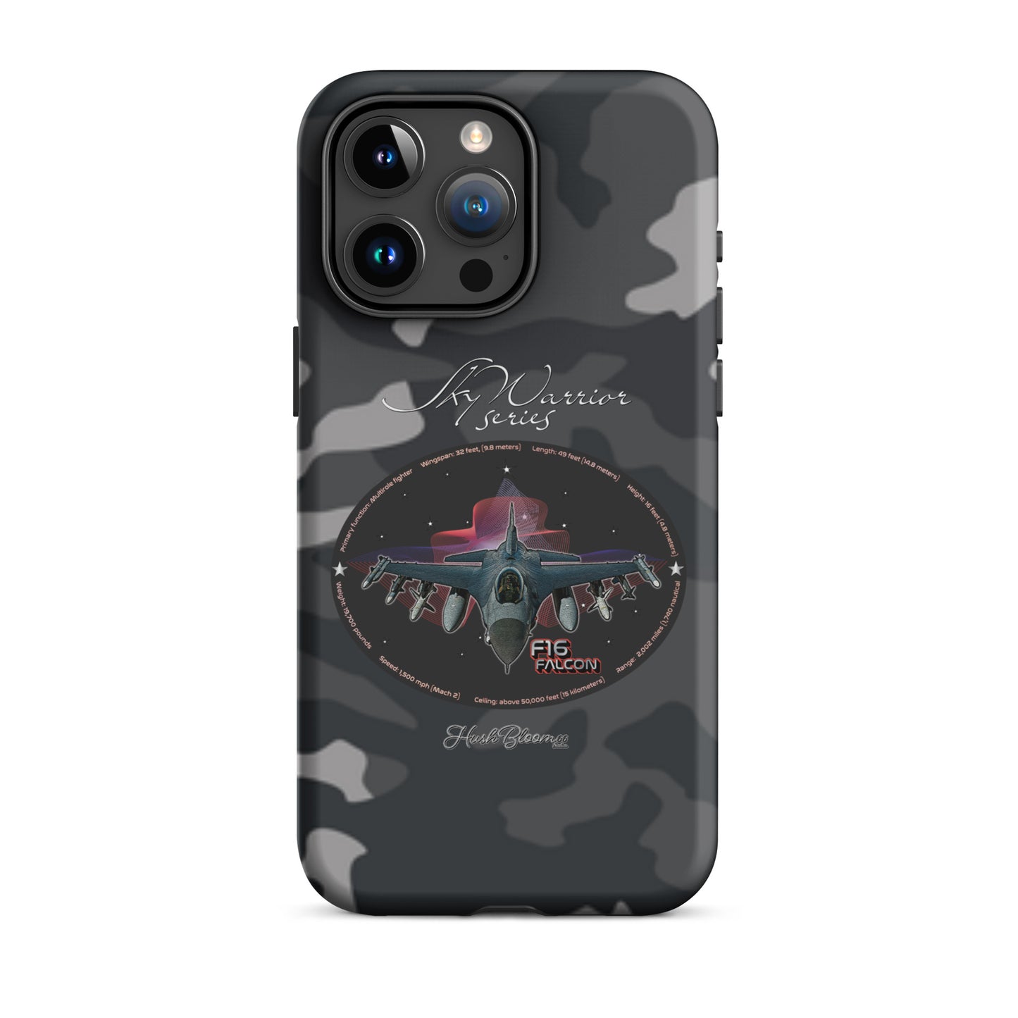 Matte - F16 Falcon Tough Case for iPhone