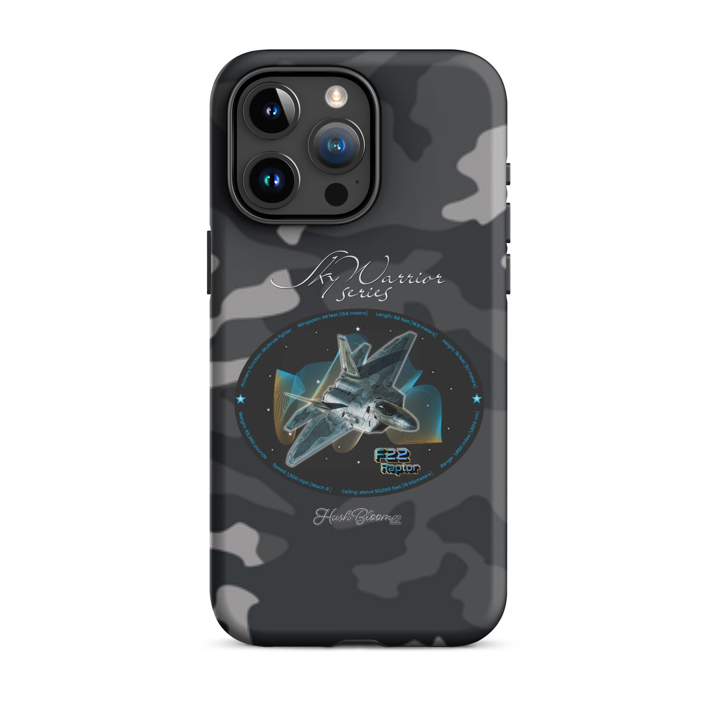 Matte - F22 Raptor Tough Case for iPhone