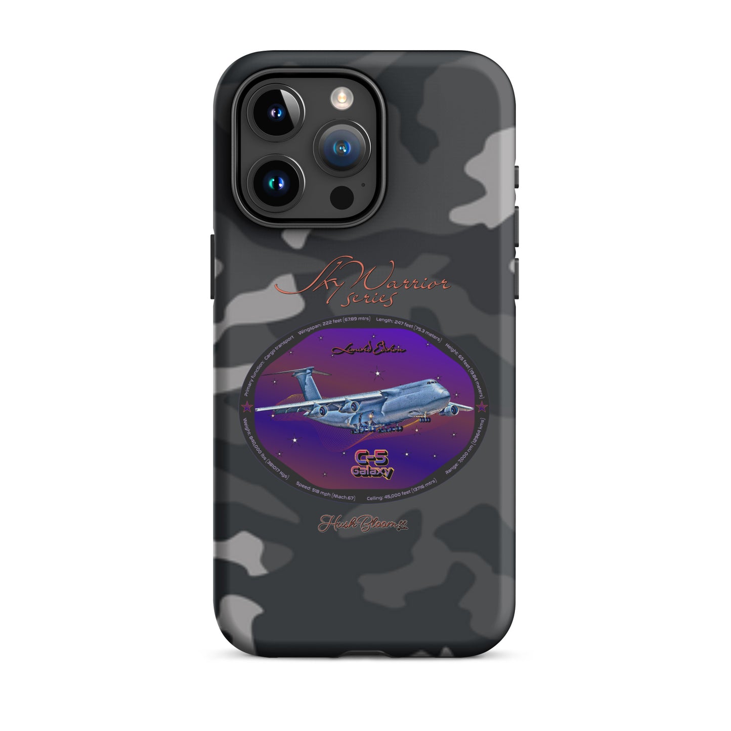 Matte - C5 Galaxy (Limited Edition) Tough Case for iPhone