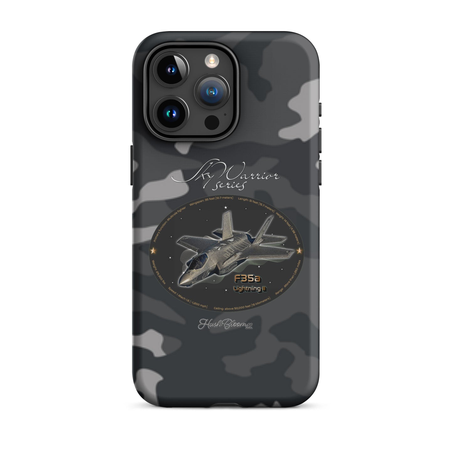 Matte - F35A Lightning Tough Case for iPhone
