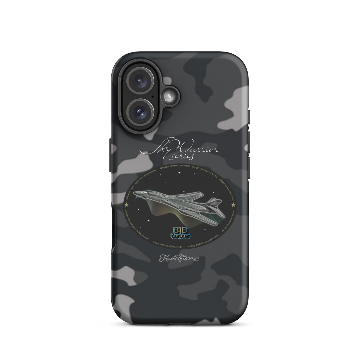 Matte - B1B Lancer Tough Case for iPhone