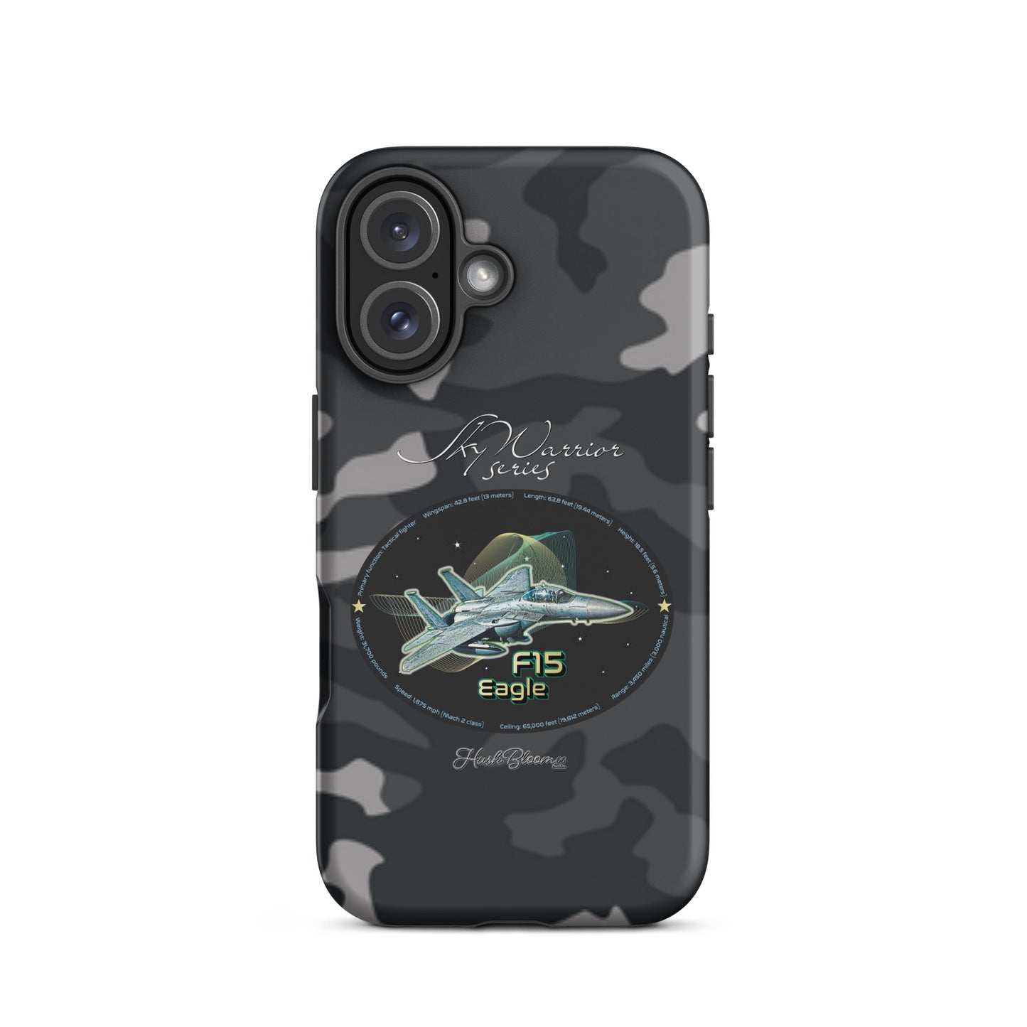 Matte - F15 Eagle Tough Case for iPhone