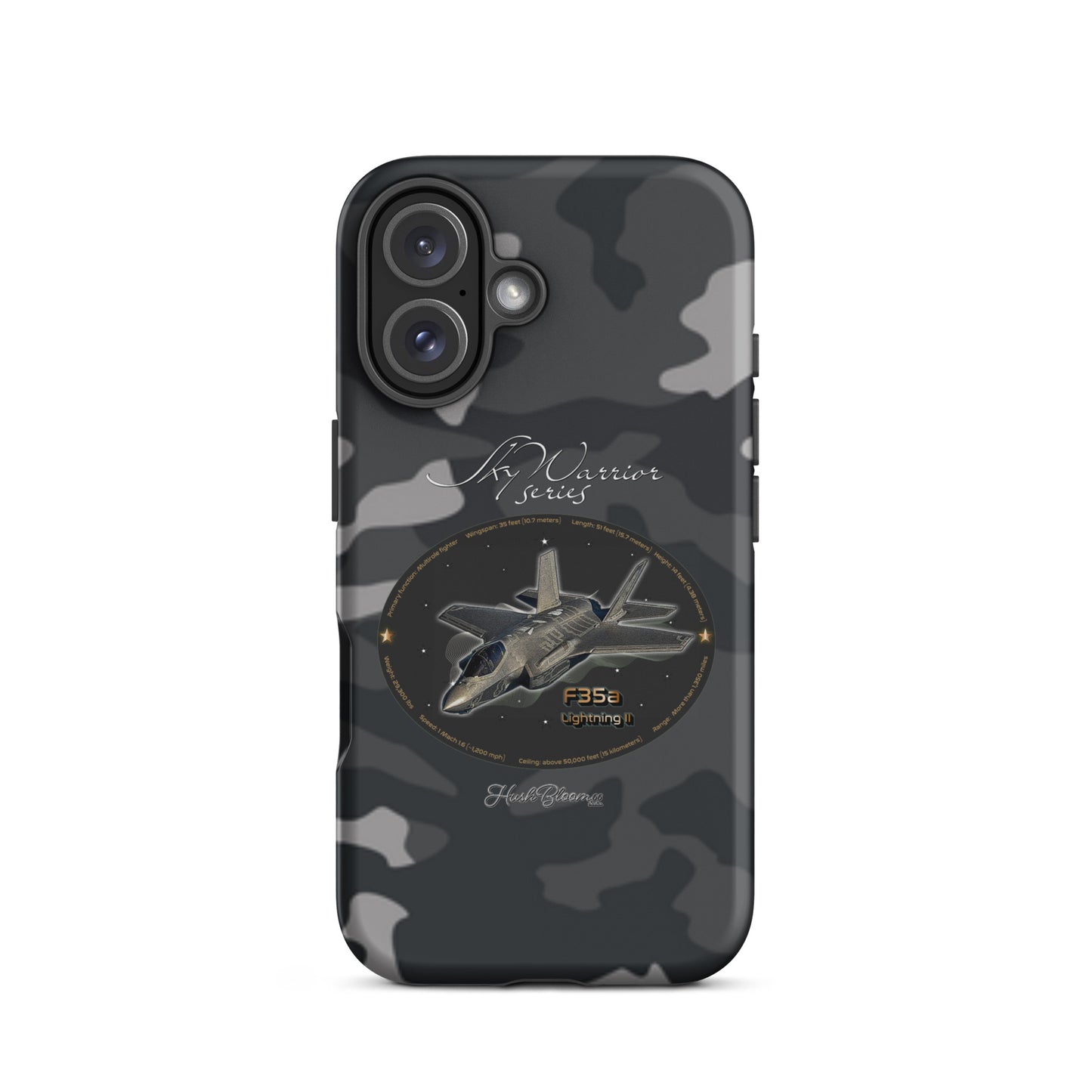 Matte - F35A Lightning Tough Case for iPhone