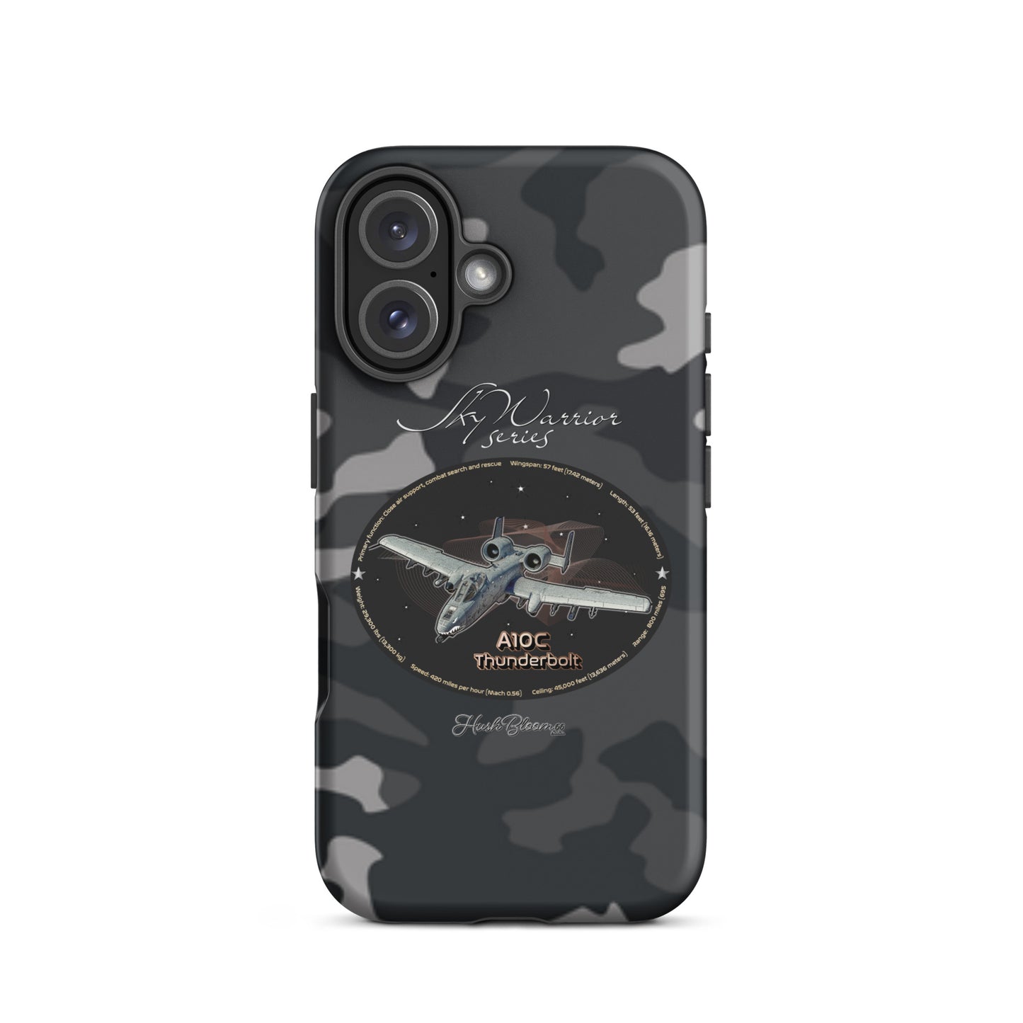 Matte - A10C Thunderbolt Tough Case for iPhone