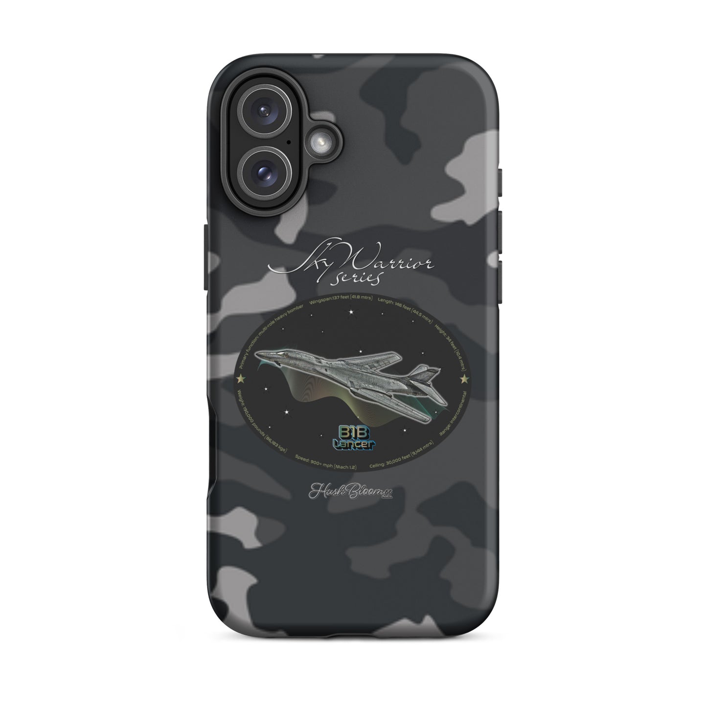 Matte - B1B Lancer Tough Case for iPhone