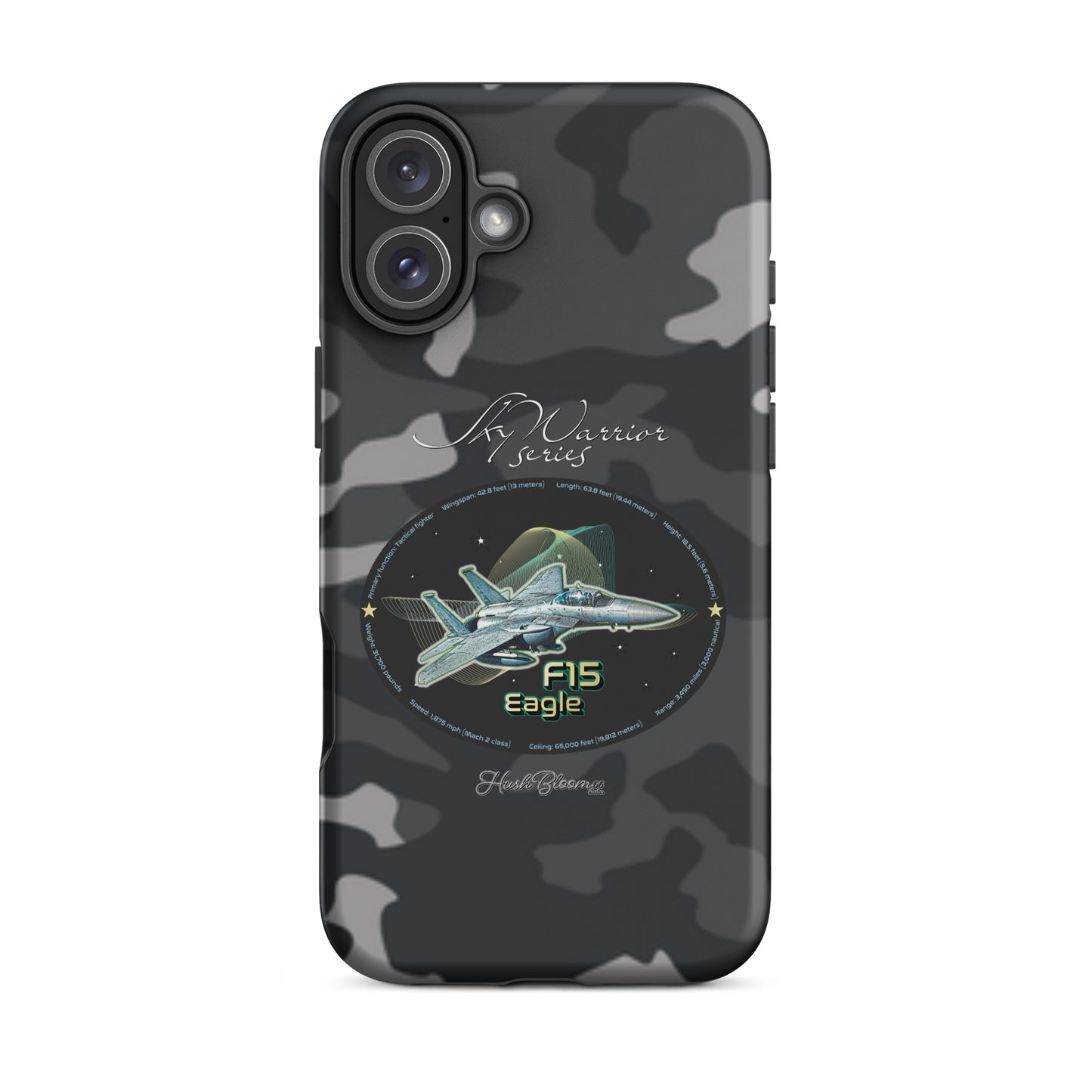 Matte - F15 Eagle Tough Case for iPhone