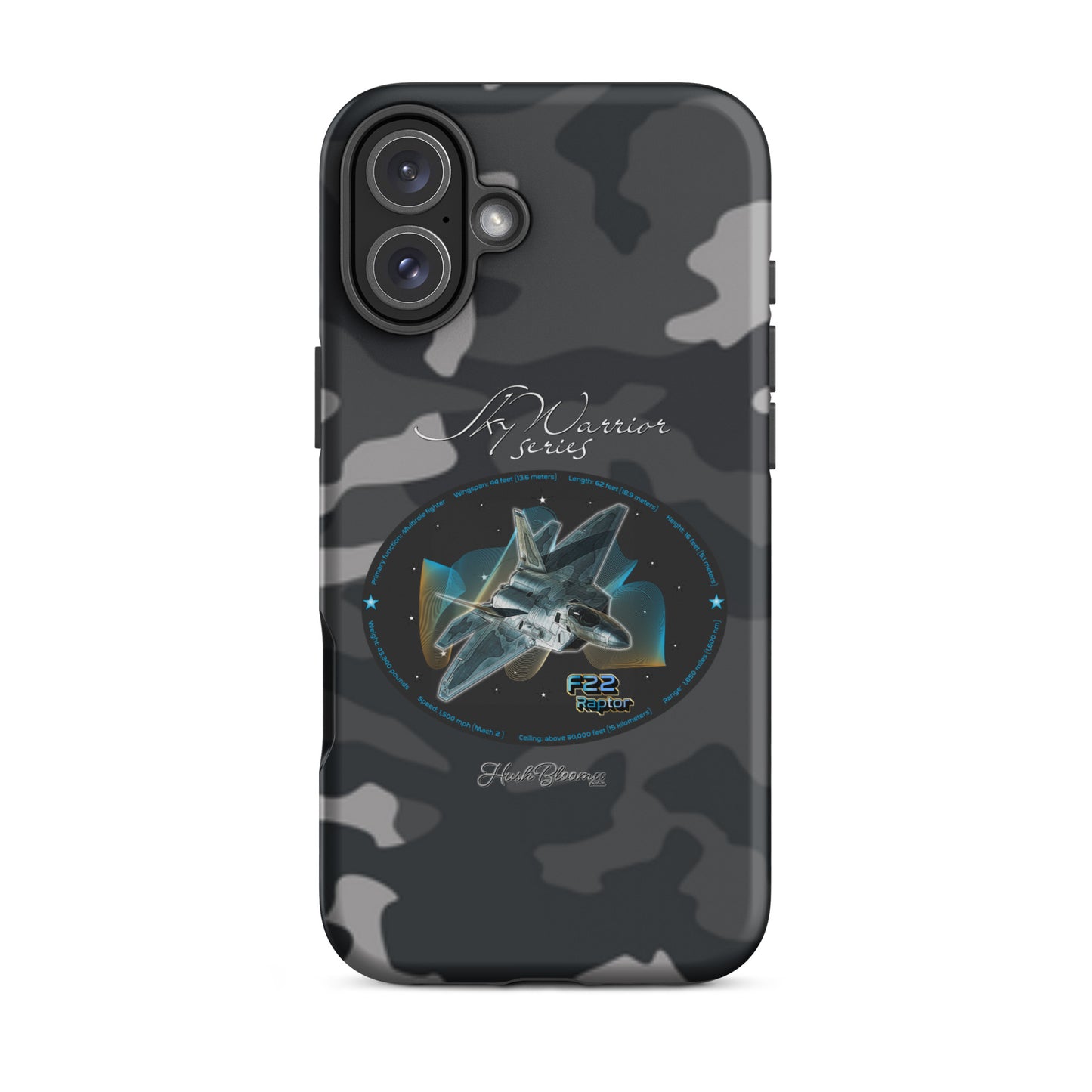 Matte - F22 Raptor Tough Case for iPhone