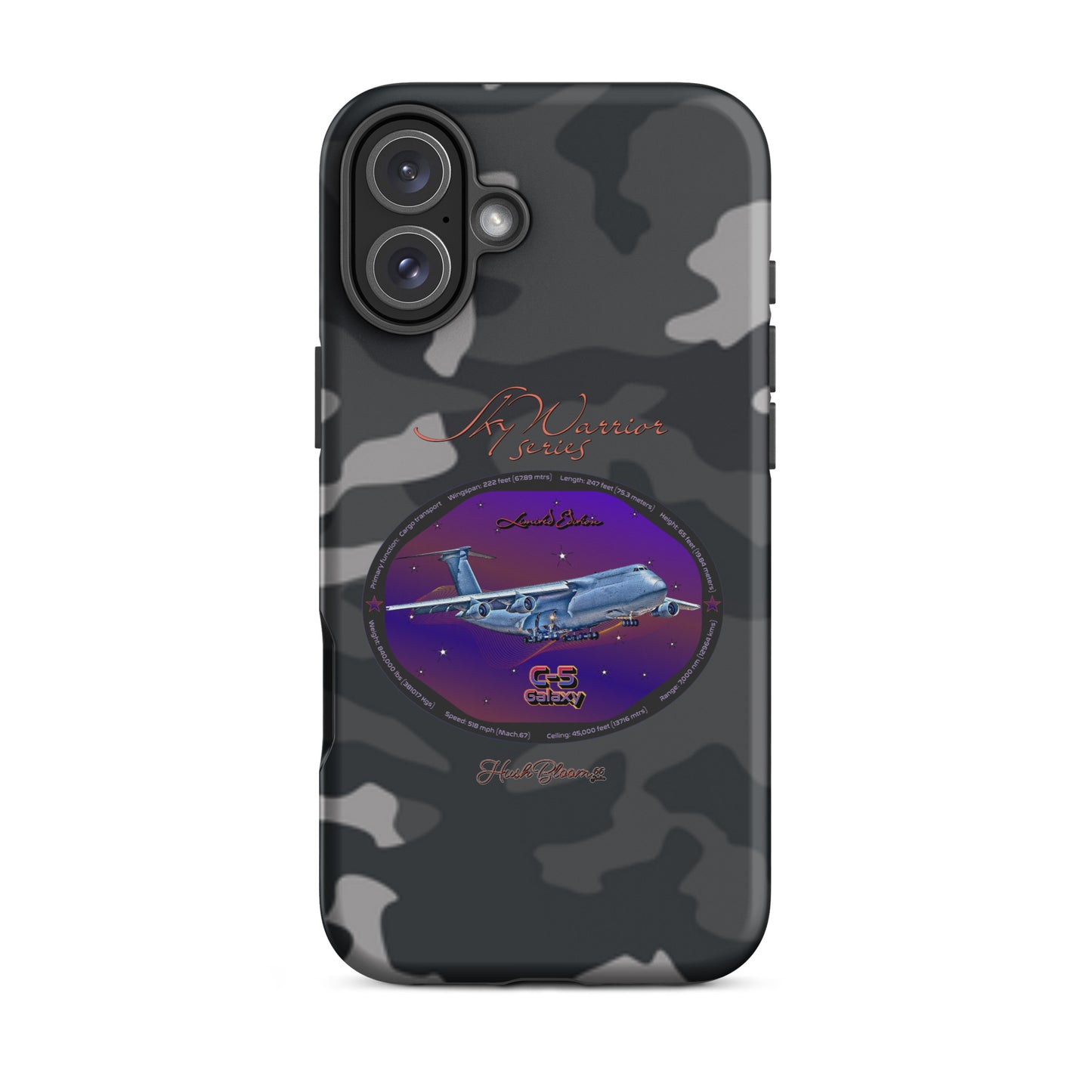 Matte - C5 Galaxy (Limited Edition) Tough Case for iPhone