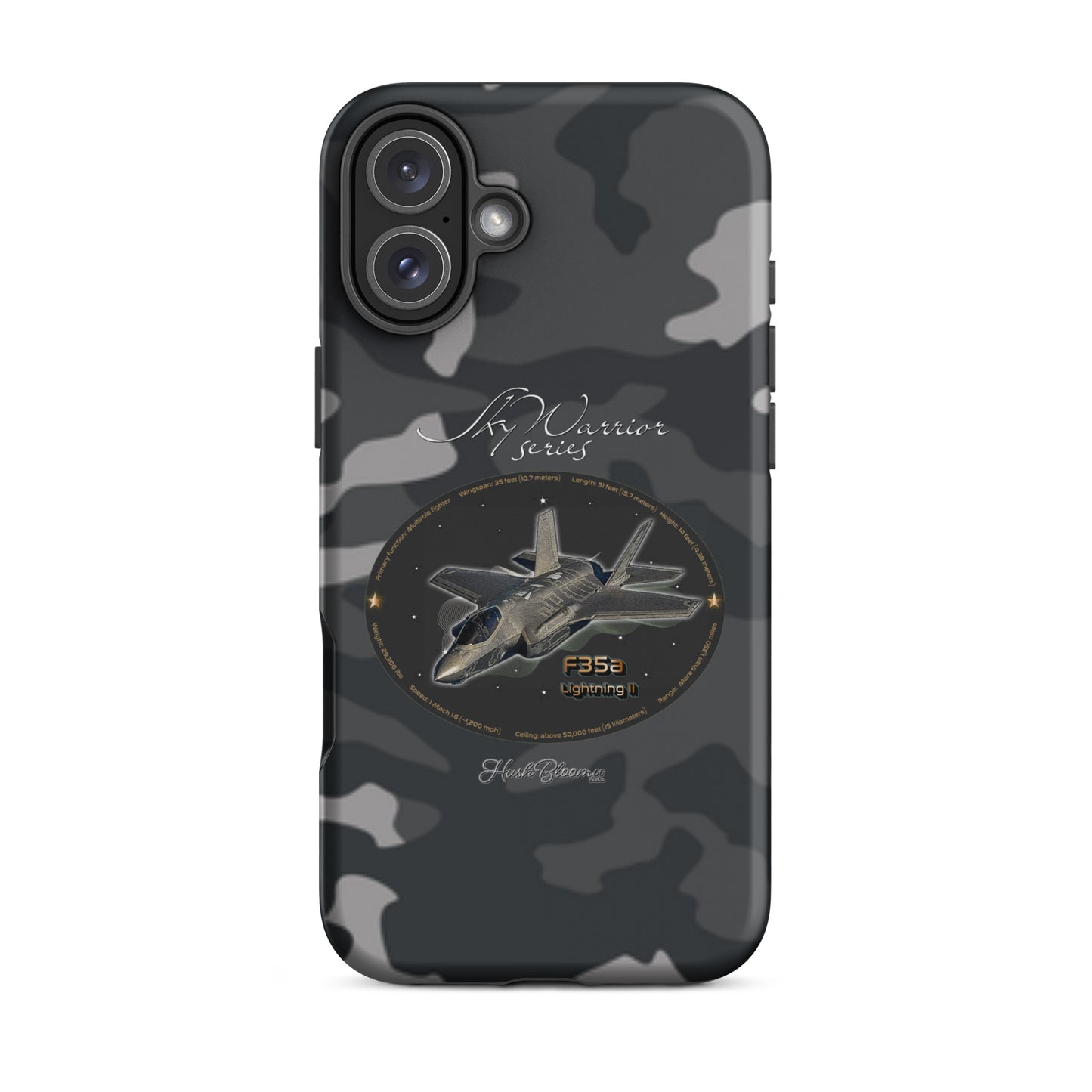 Matte - F35A Lightning Tough Case for iPhone
