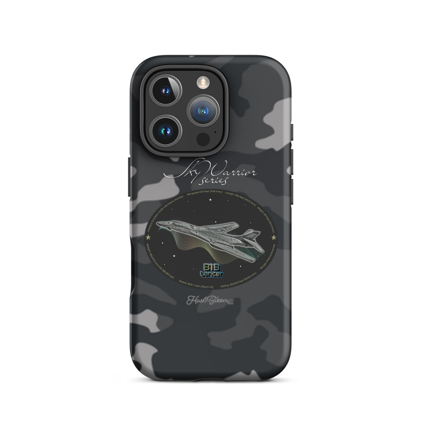 Matte - B1B Lancer Tough Case for iPhone