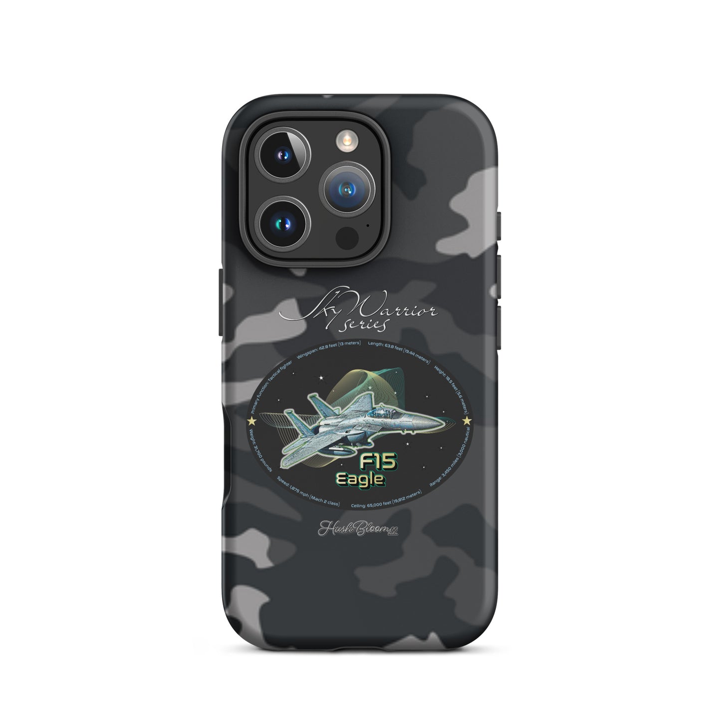 Matte - F15 Eagle Tough Case for iPhone
