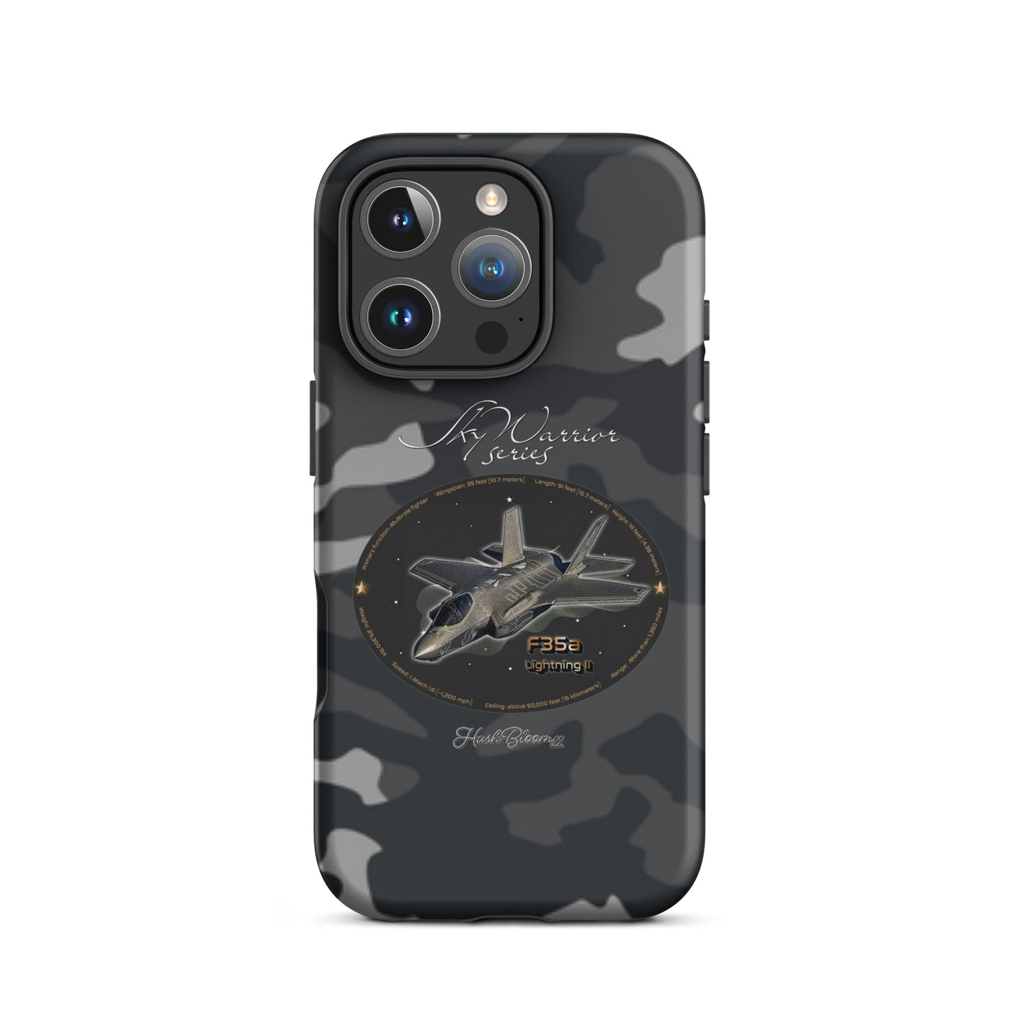 Matte - F35A Lightning Tough Case for iPhone