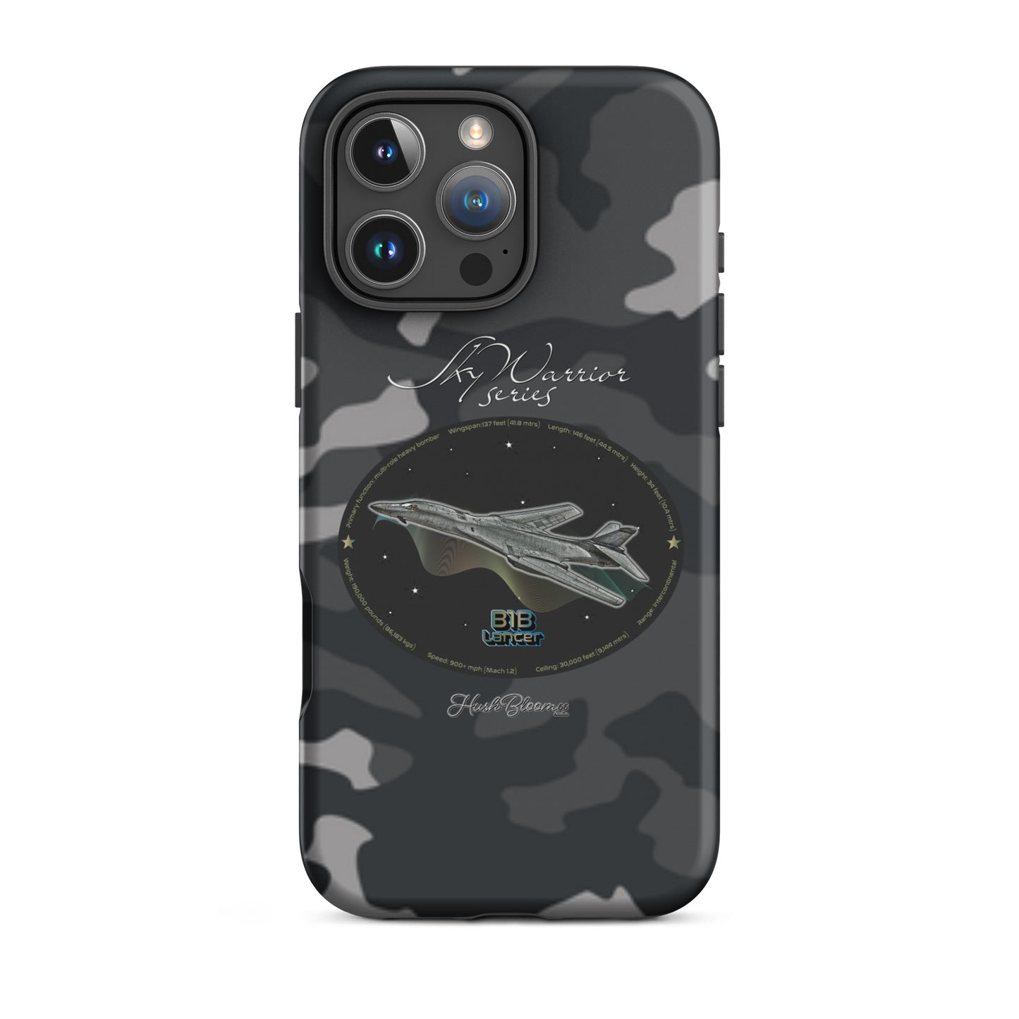 Matte - B1B Lancer Tough Case for iPhone
