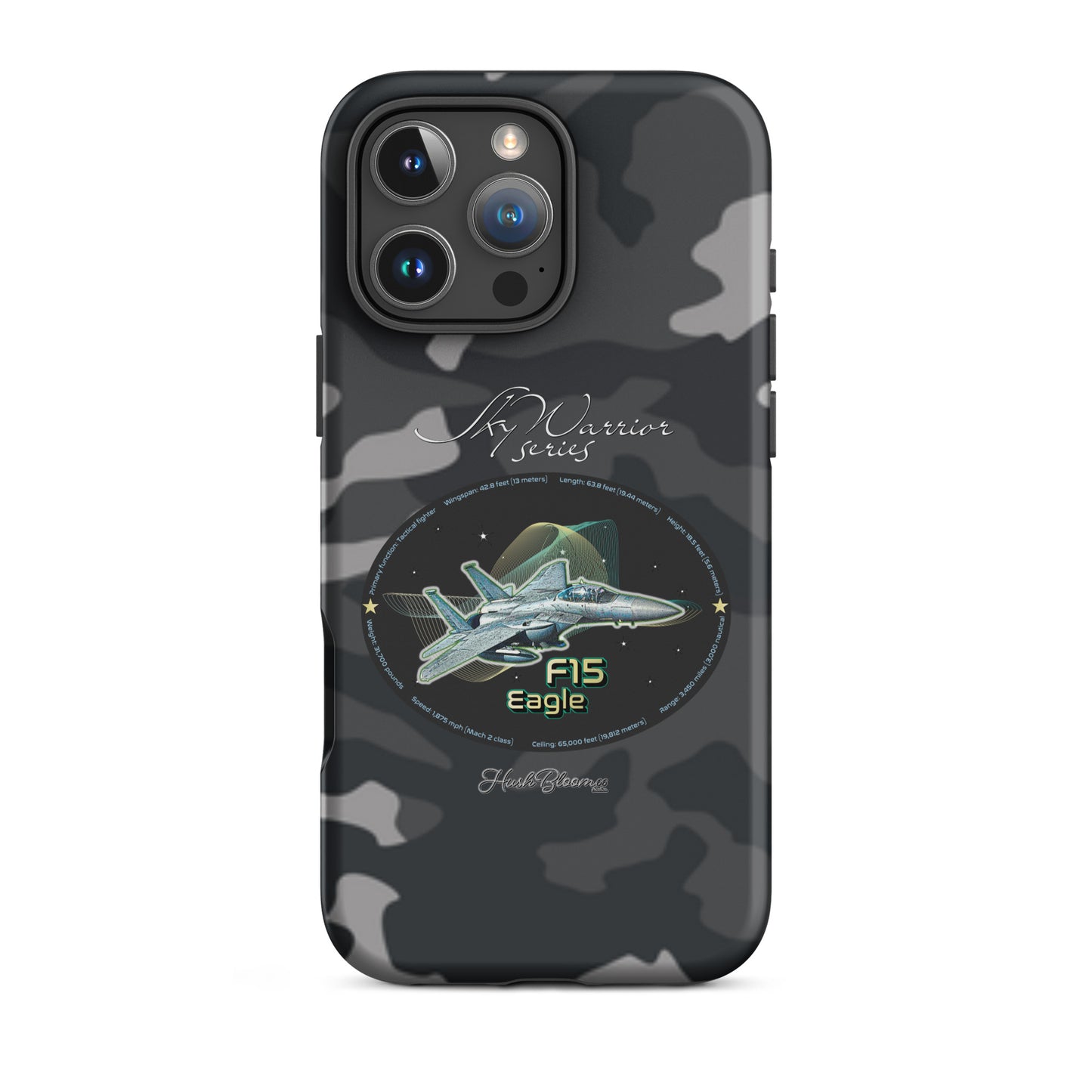 Matte - F15 Eagle Tough Case for iPhone