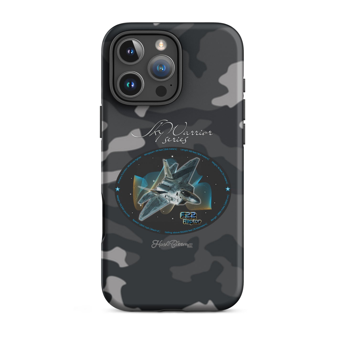 Matte - F22 Raptor Tough Case for iPhone