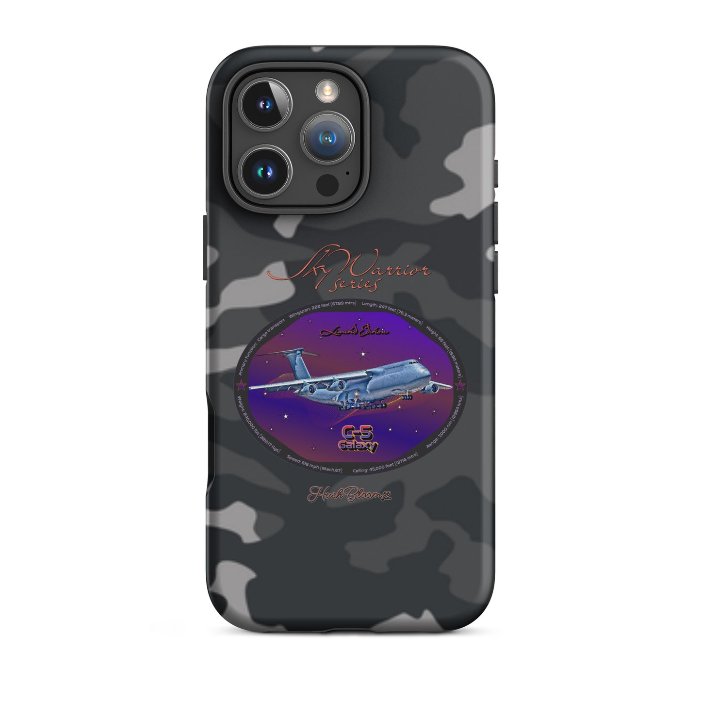 Matte - C5 Galaxy (Limited Edition) Tough Case for iPhone