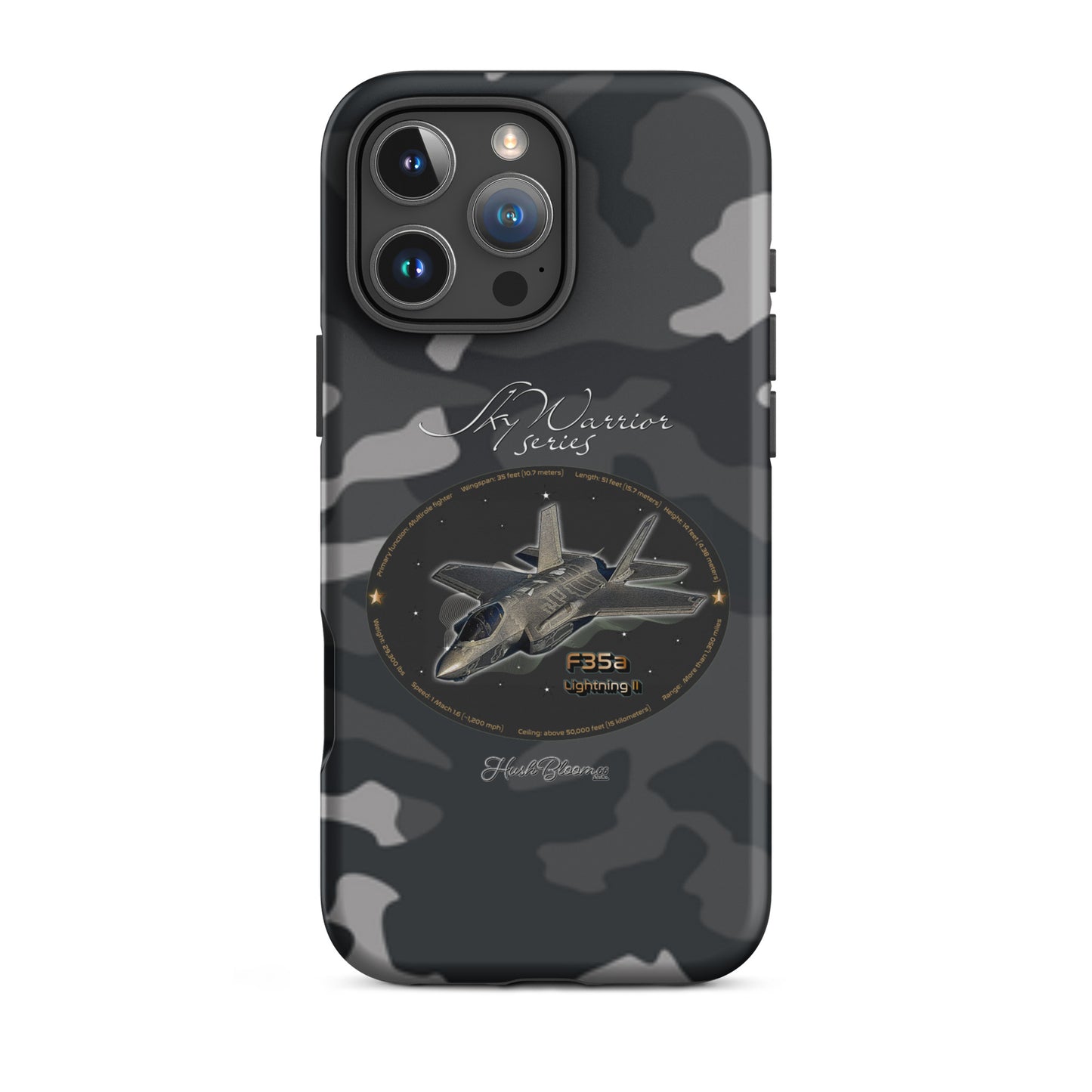 Matte - F35A Lightning Tough Case for iPhone