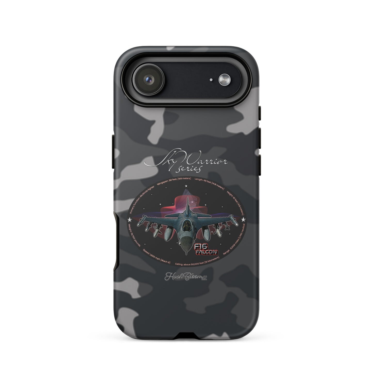 Matte - F16 Falcon Tough Case for iPhone