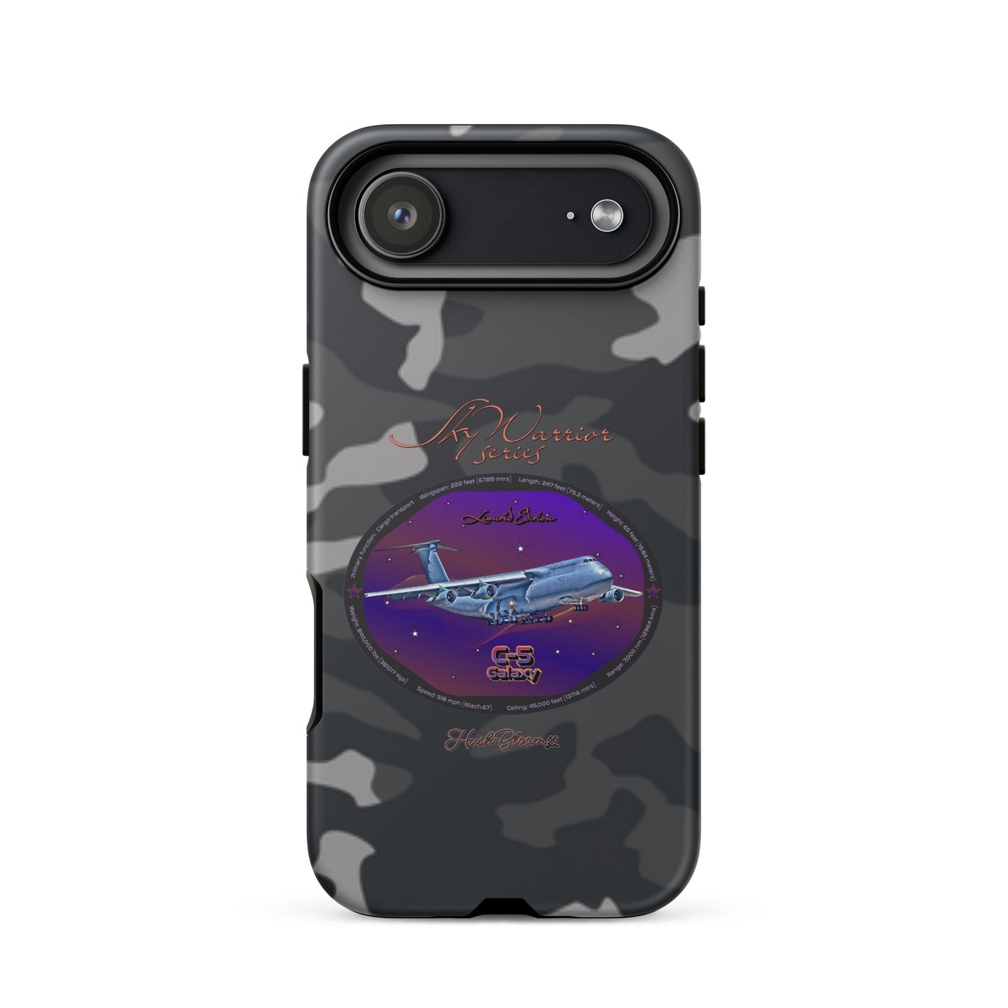 Matte - C5 Galaxy (Limited Edition) Tough Case for iPhone