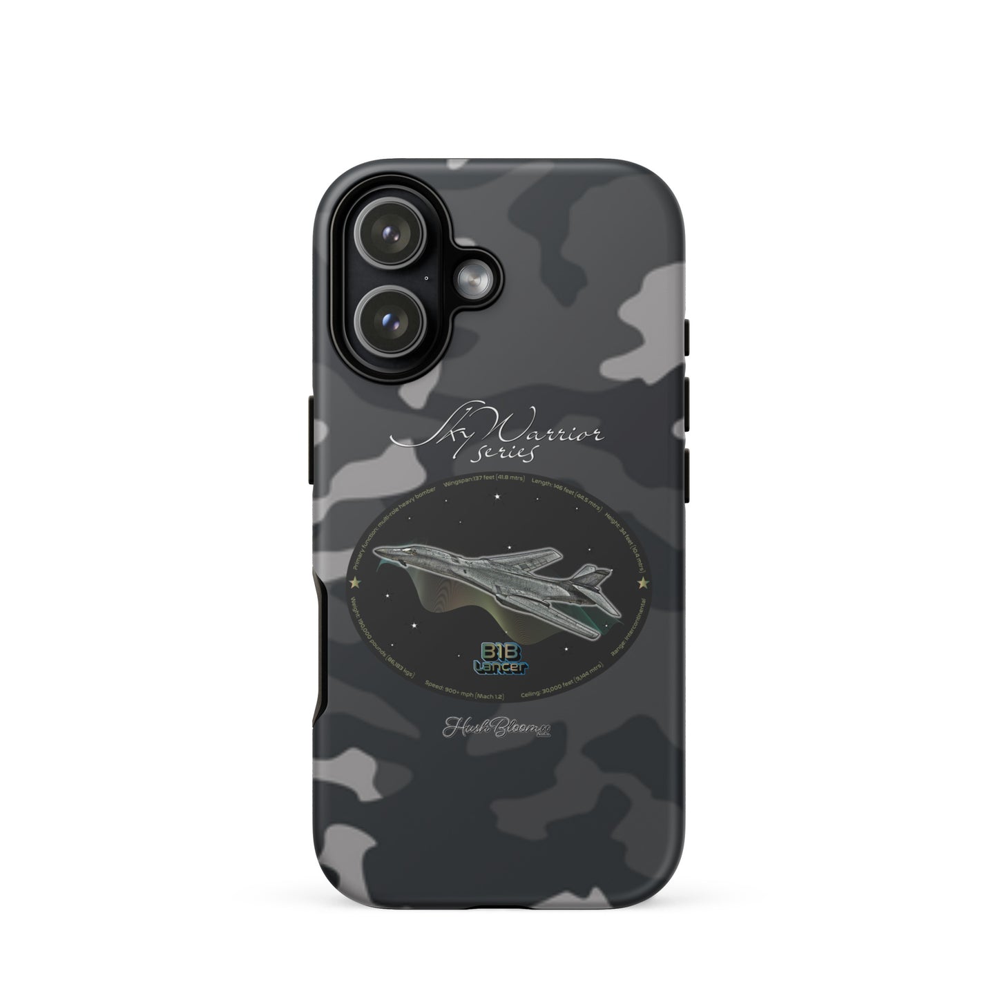 Matte - B1B Lancer Tough Case for iPhone
