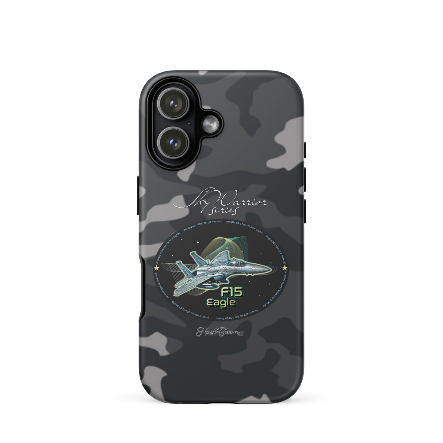 Matte - F15 Eagle Tough Case for iPhone