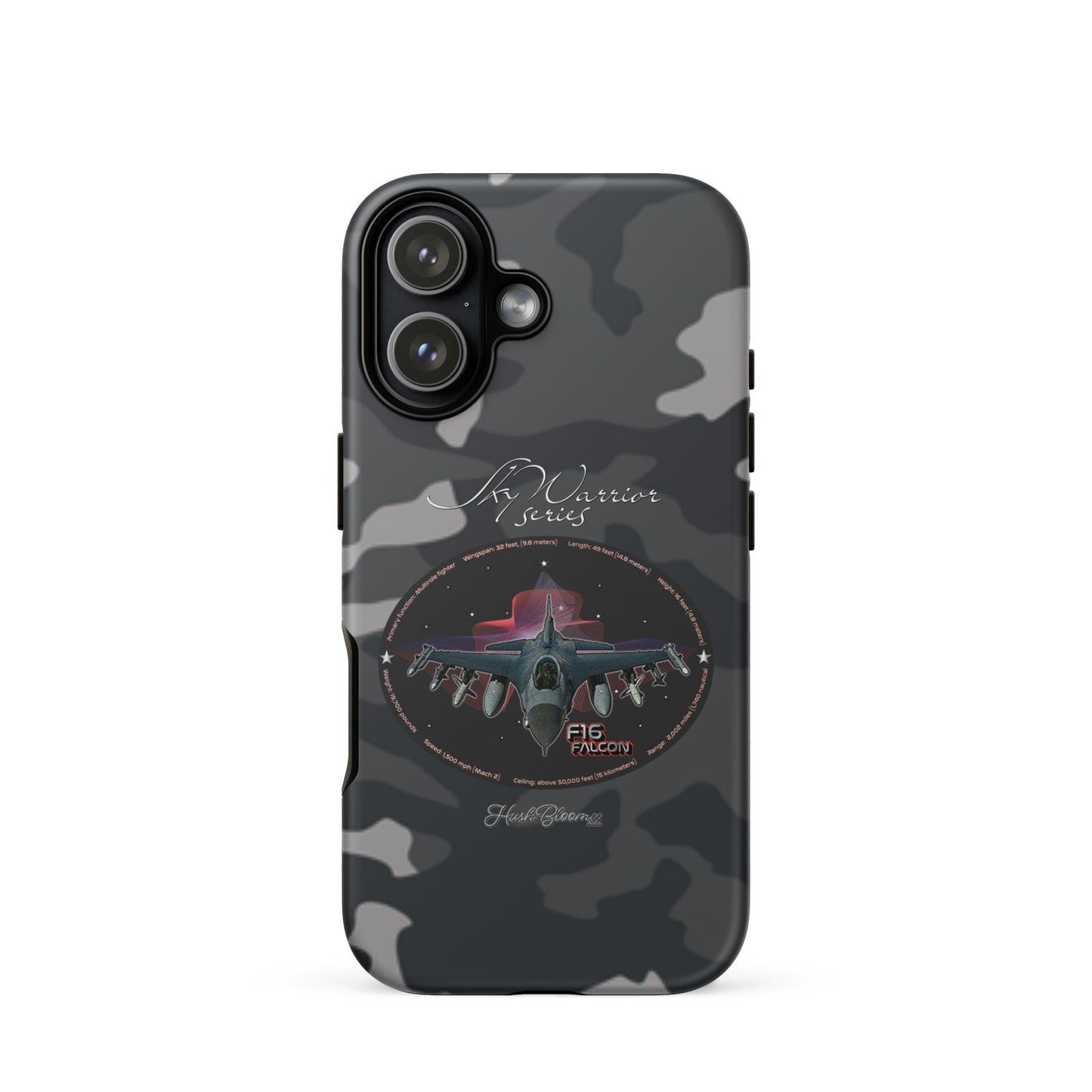 Matte - F16 Falcon Tough Case for iPhone