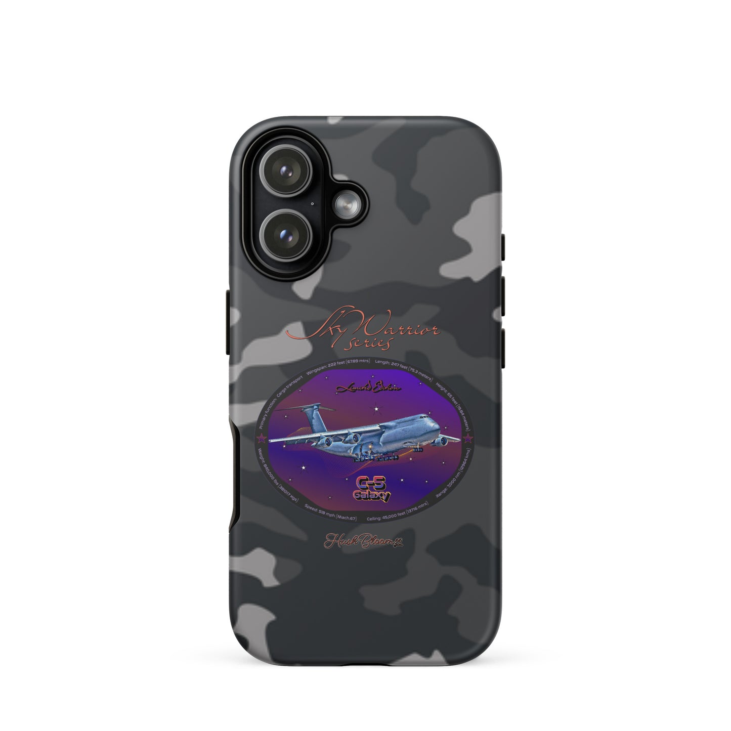 Matte - C5 Galaxy (Limited Edition) Tough Case for iPhone