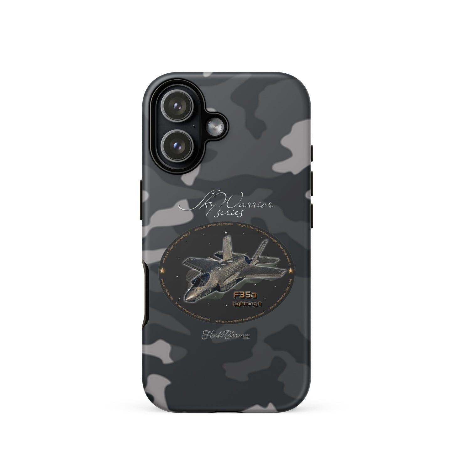 Matte - F35A Lightning Tough Case for iPhone