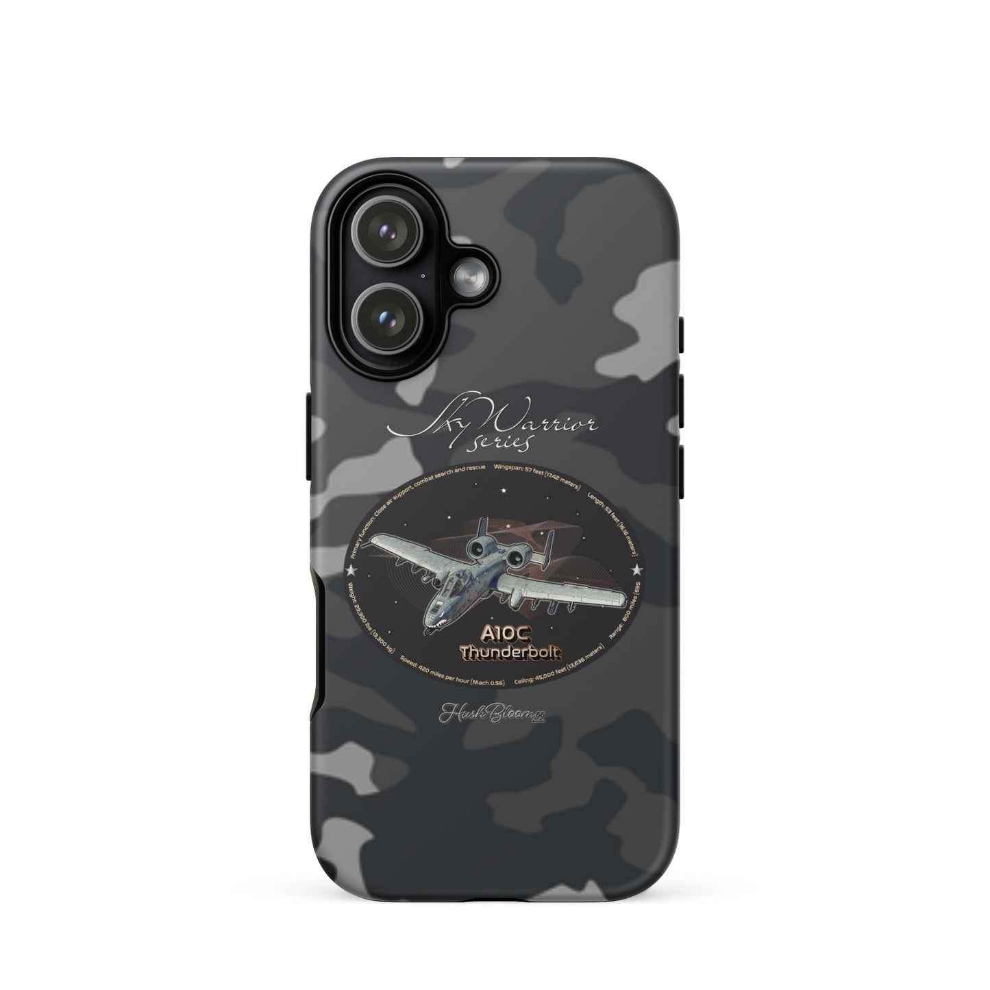 Matte - A10C Thunderbolt Tough Case for iPhone