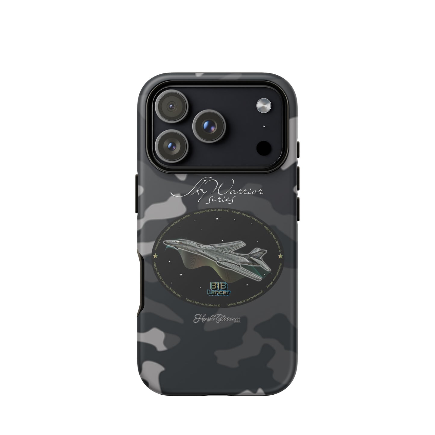 Matte - B1B Lancer Tough Case for iPhone