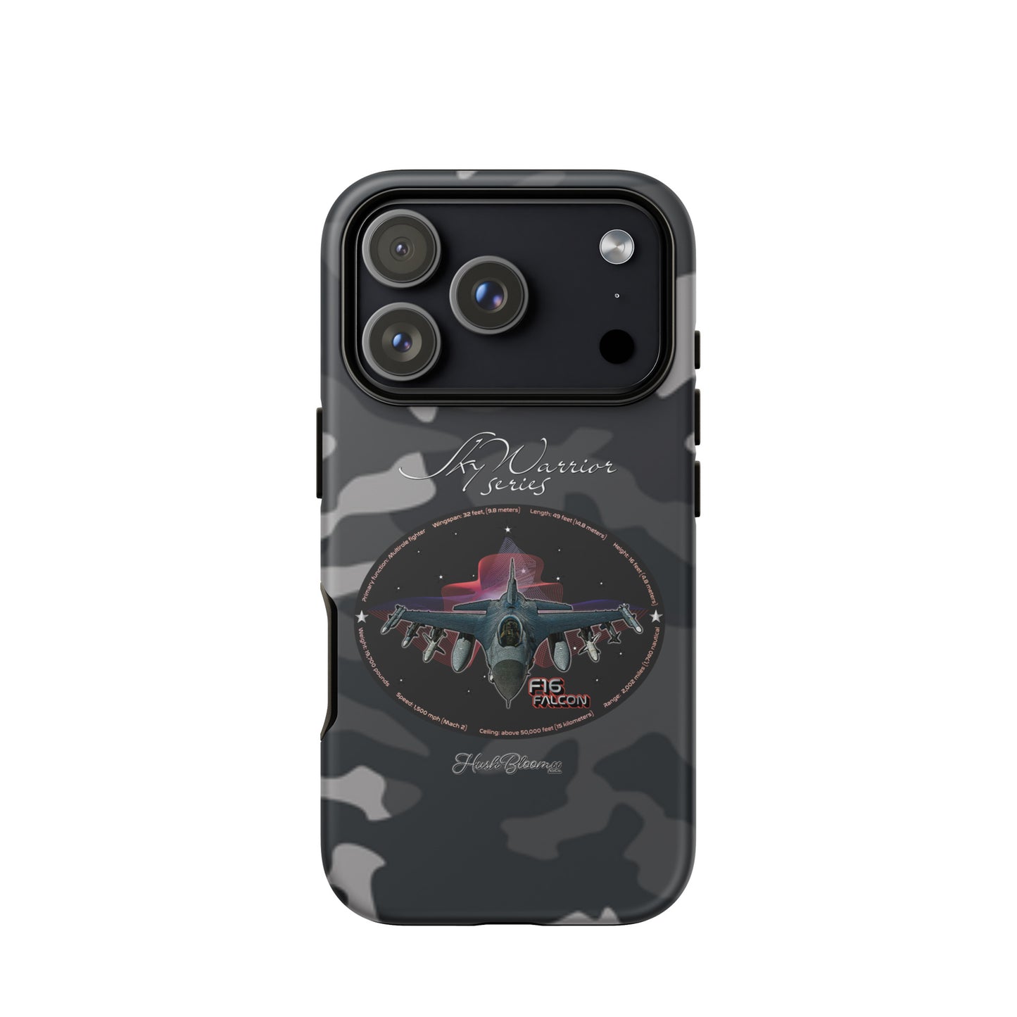 Matte - F16 Falcon Tough Case for iPhone