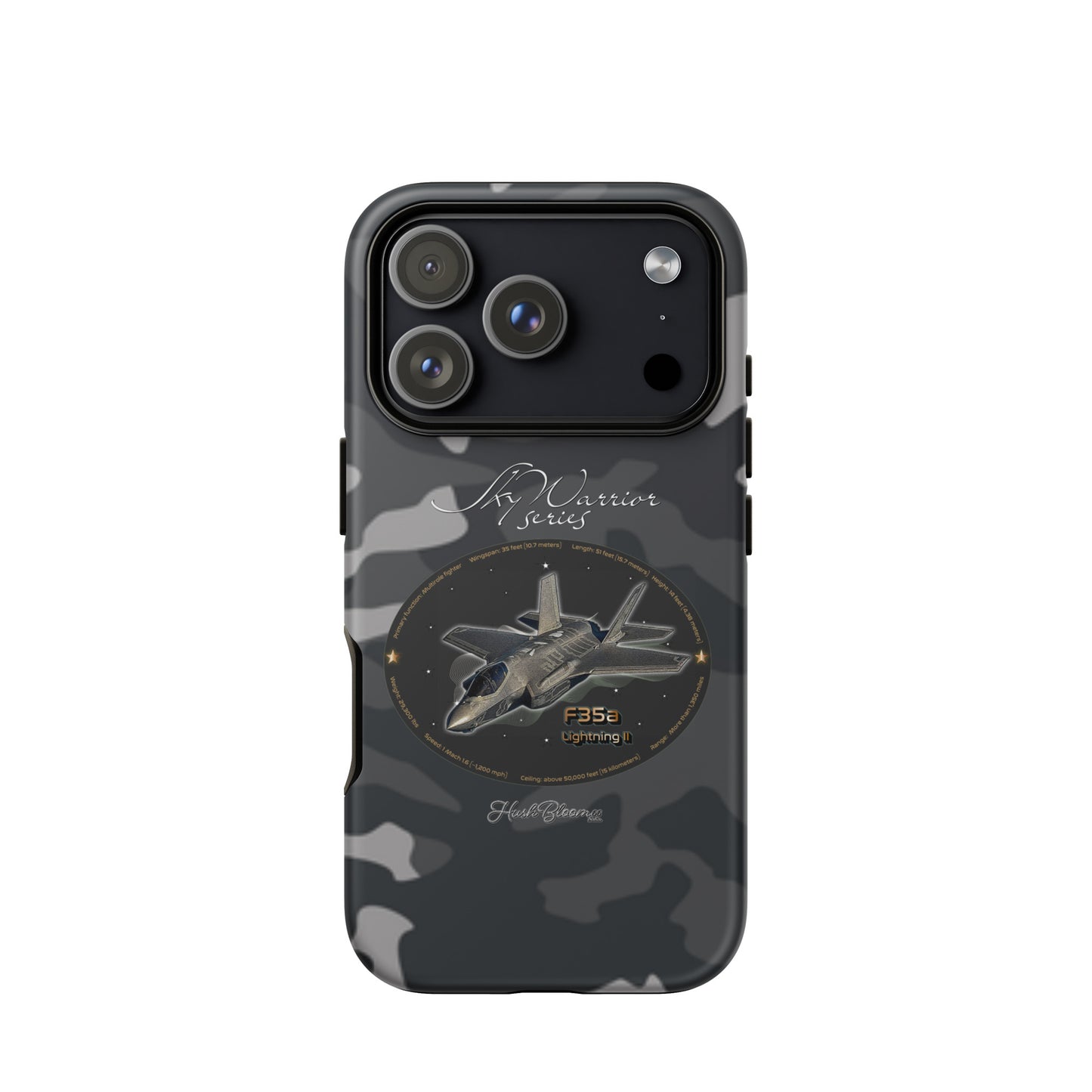 Matte - F35A Lightning Tough Case for iPhone