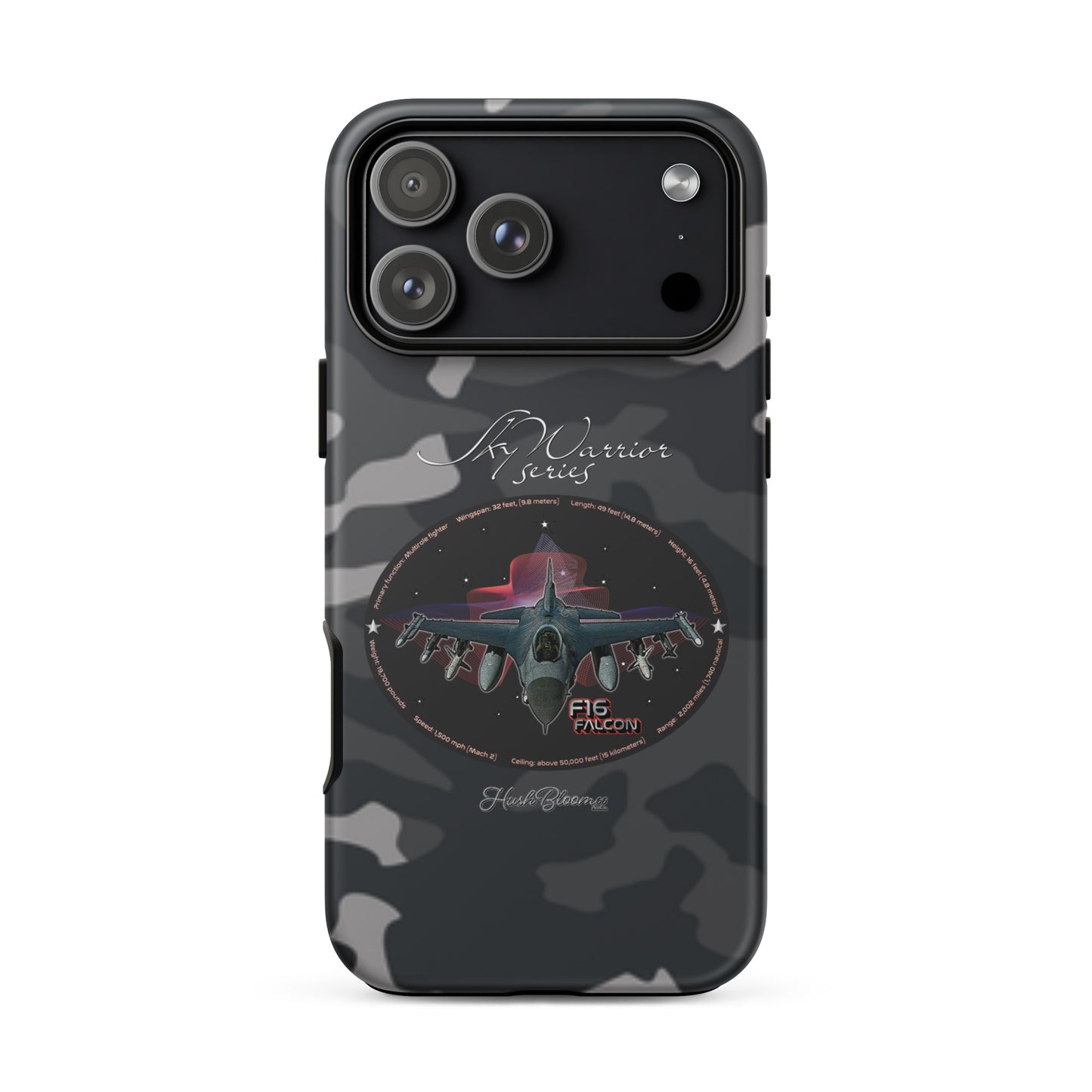 Matte - F16 Falcon Tough Case for iPhone