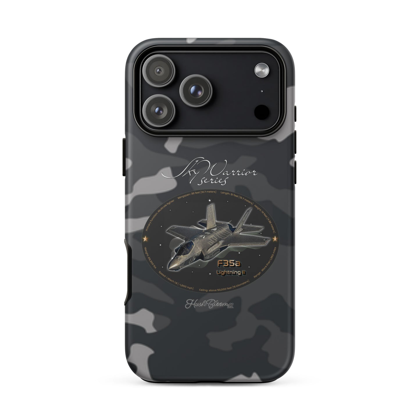 Matte - F35A Lightning Tough Case for iPhone