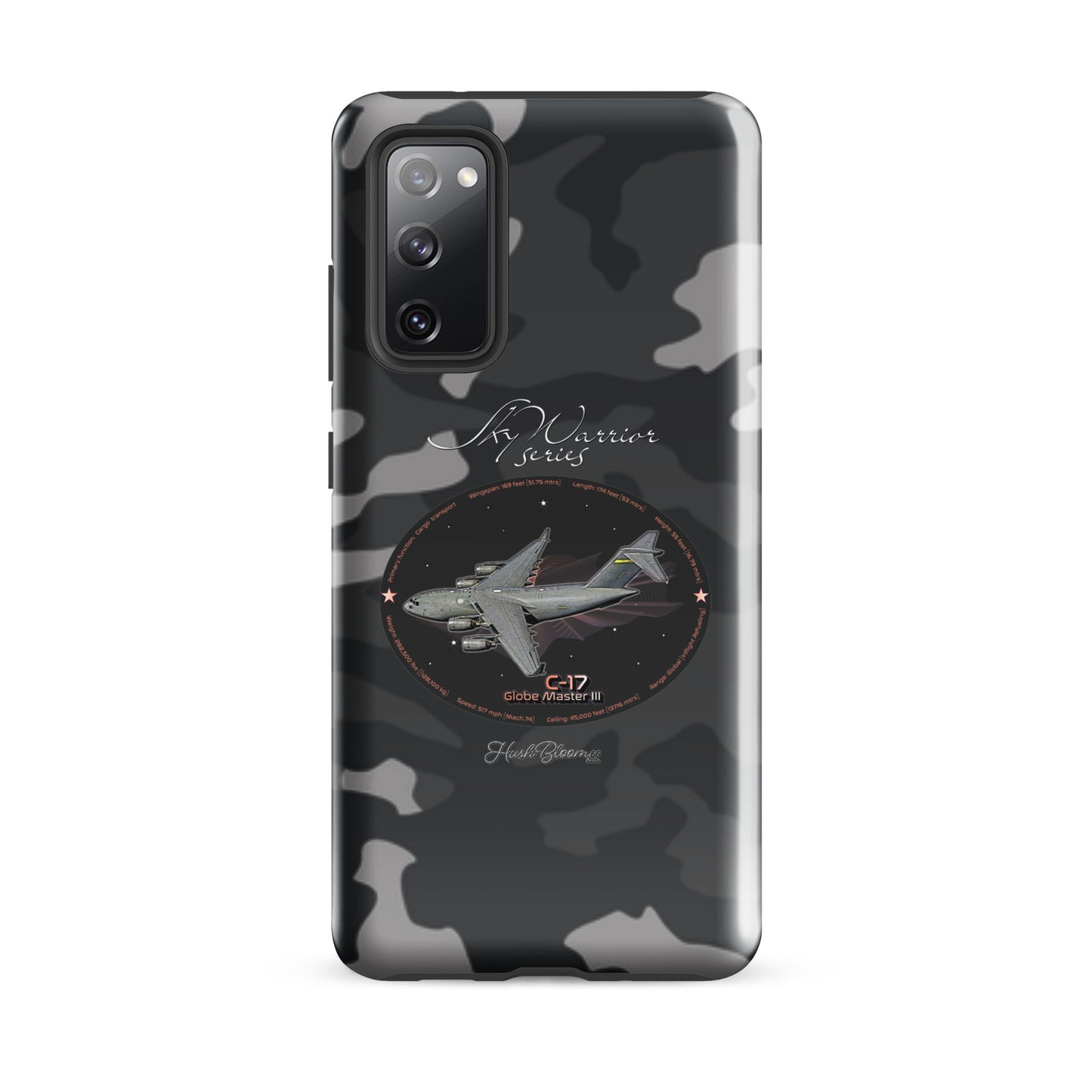 Glossy - C17 Globe Master III Tough case for Samsung