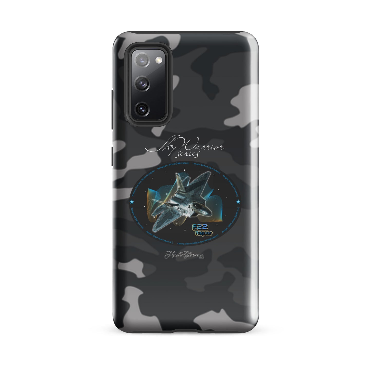 Glossy - F22 Raptor Tough case for Samsung