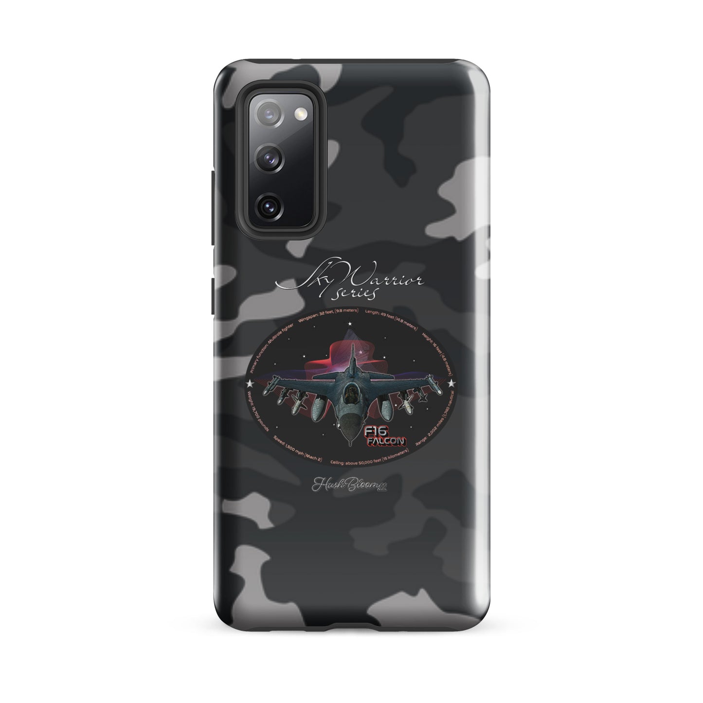 Glossy - F16 Falcon Tough case for Samsung