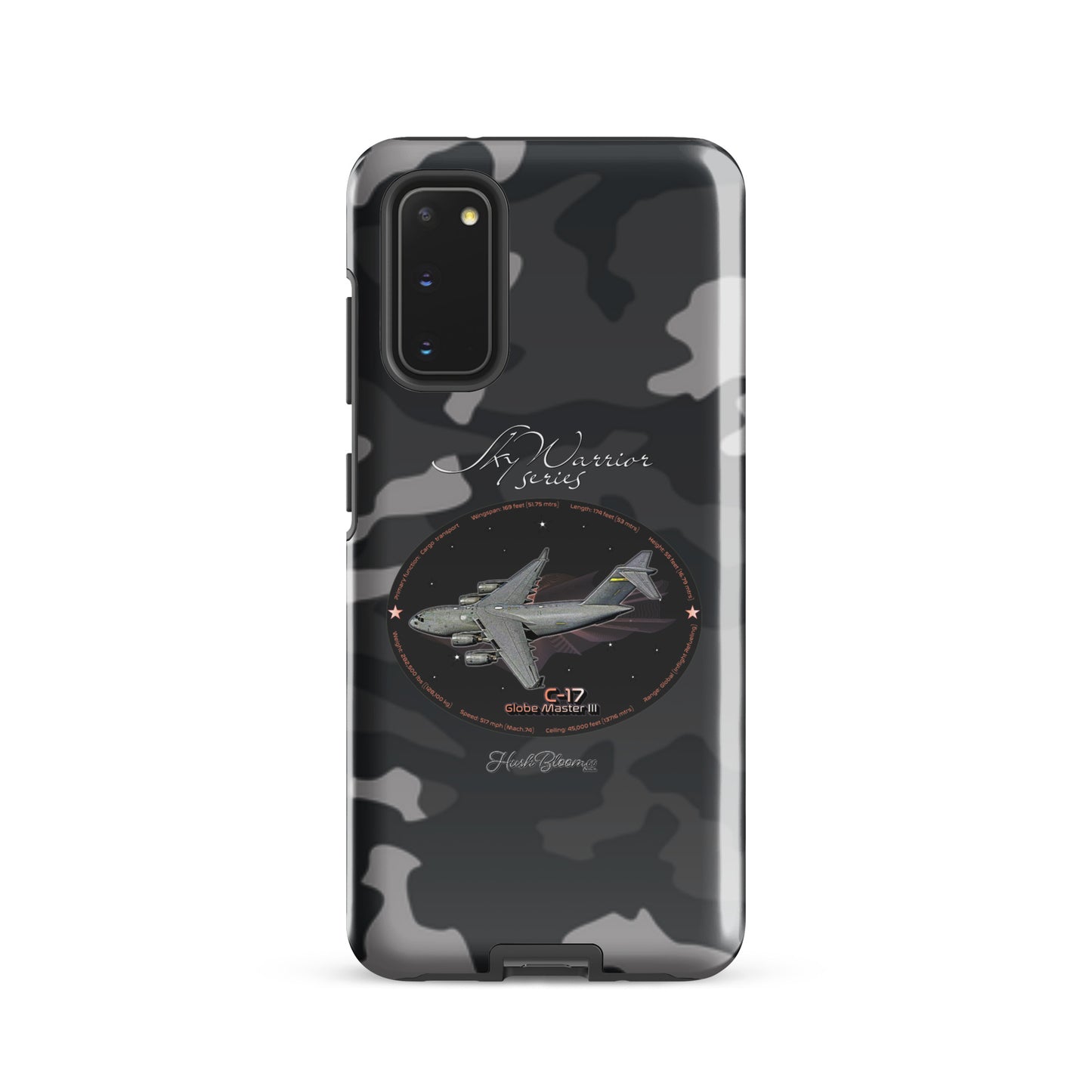 Glossy - C17 Globe Master III Tough case for Samsung