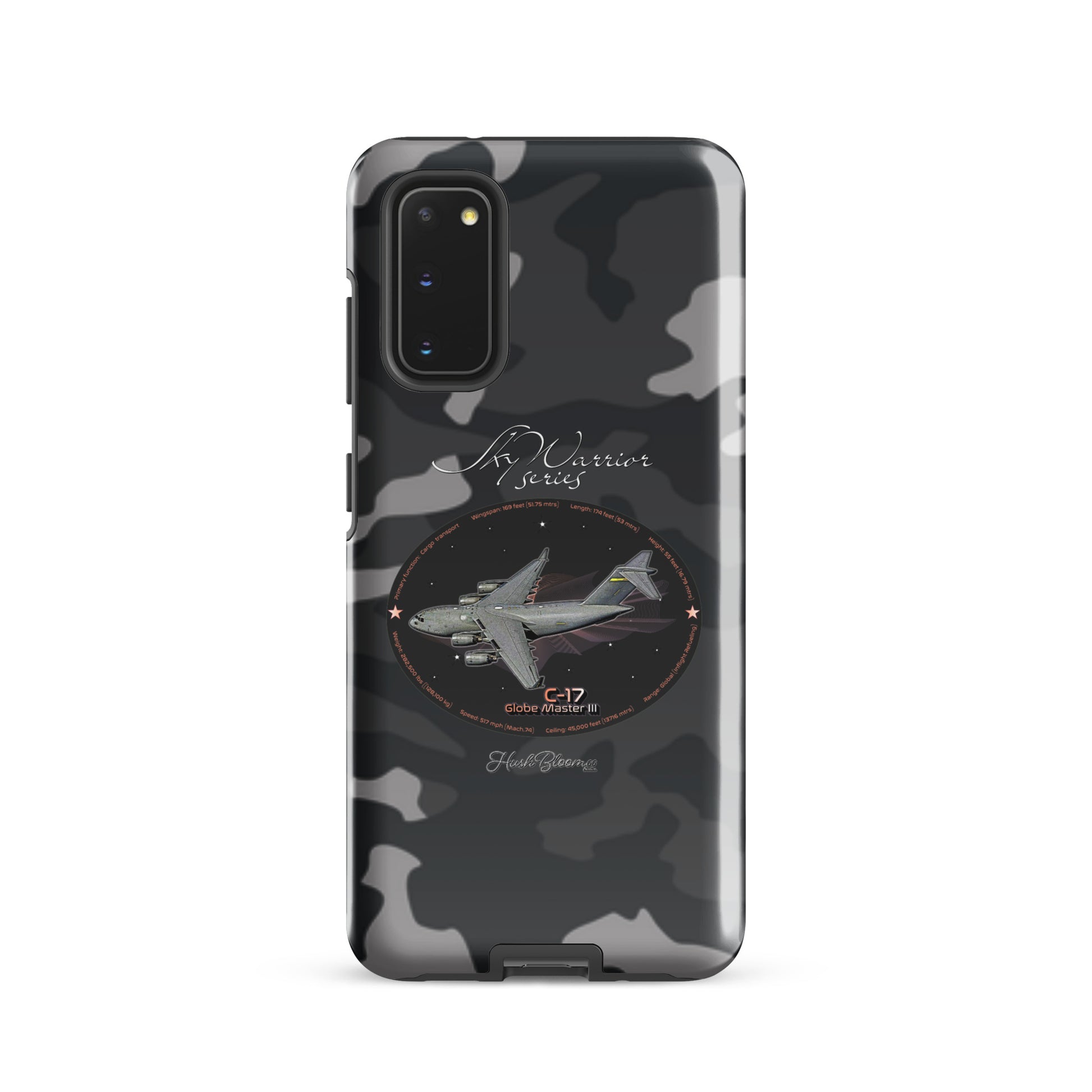 Glossy - C17 Globe Master III Tough case for Samsung