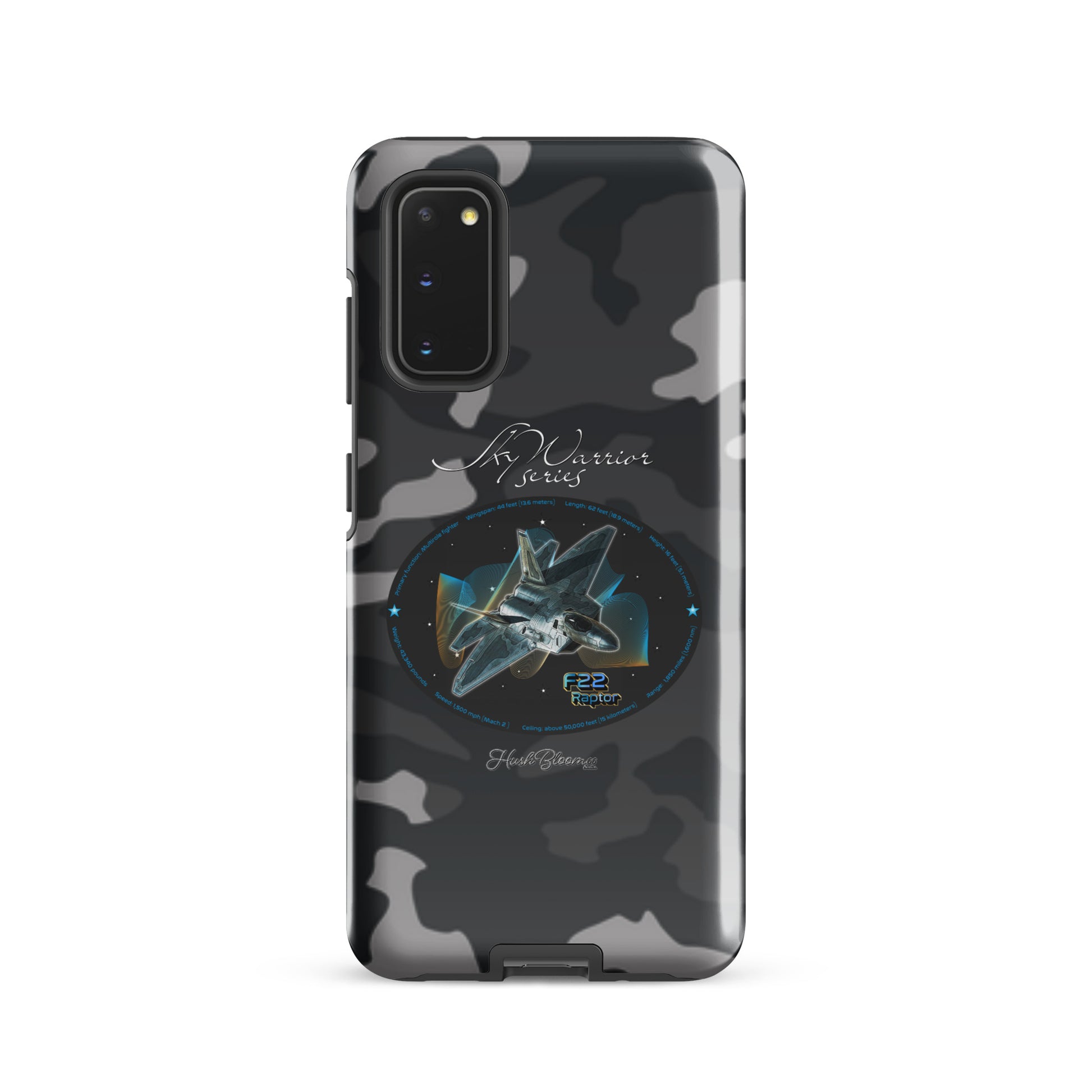 Glossy - F22 Raptor Tough case for Samsung