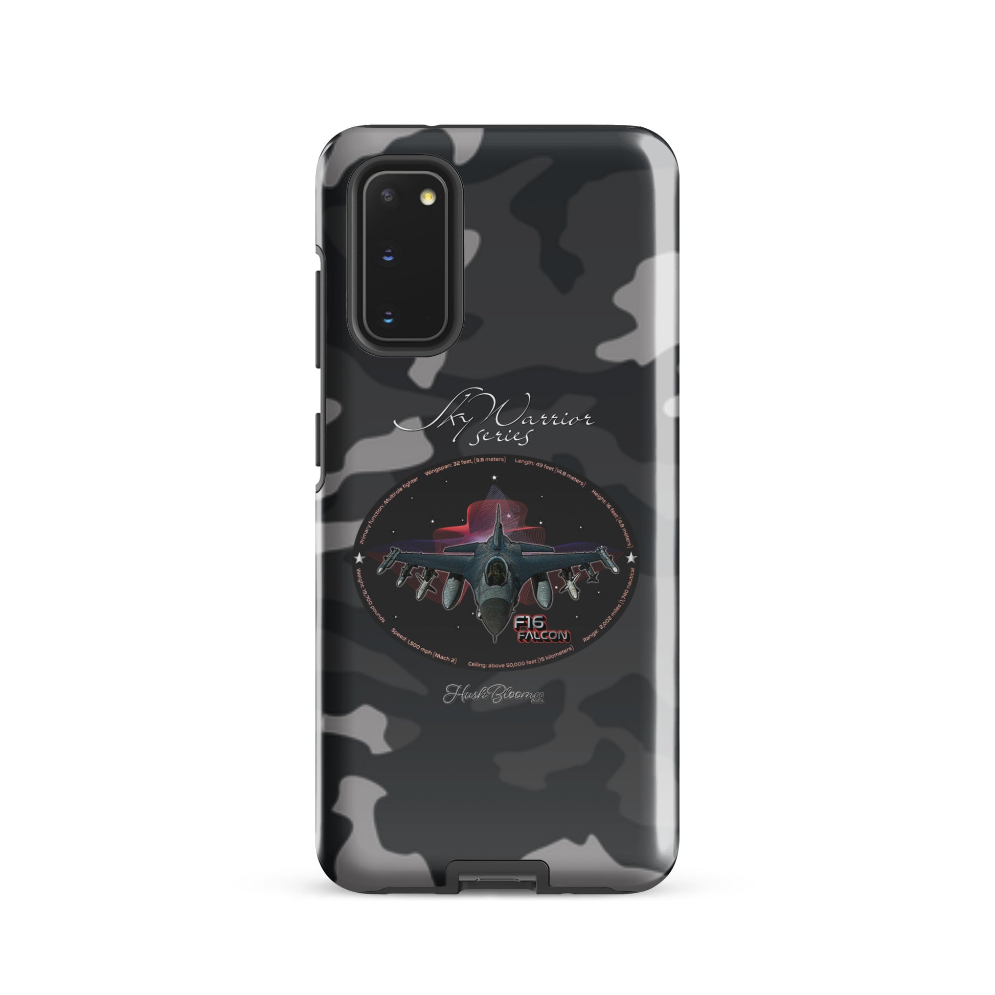 Glossy - F16 Falcon Tough case for Samsung