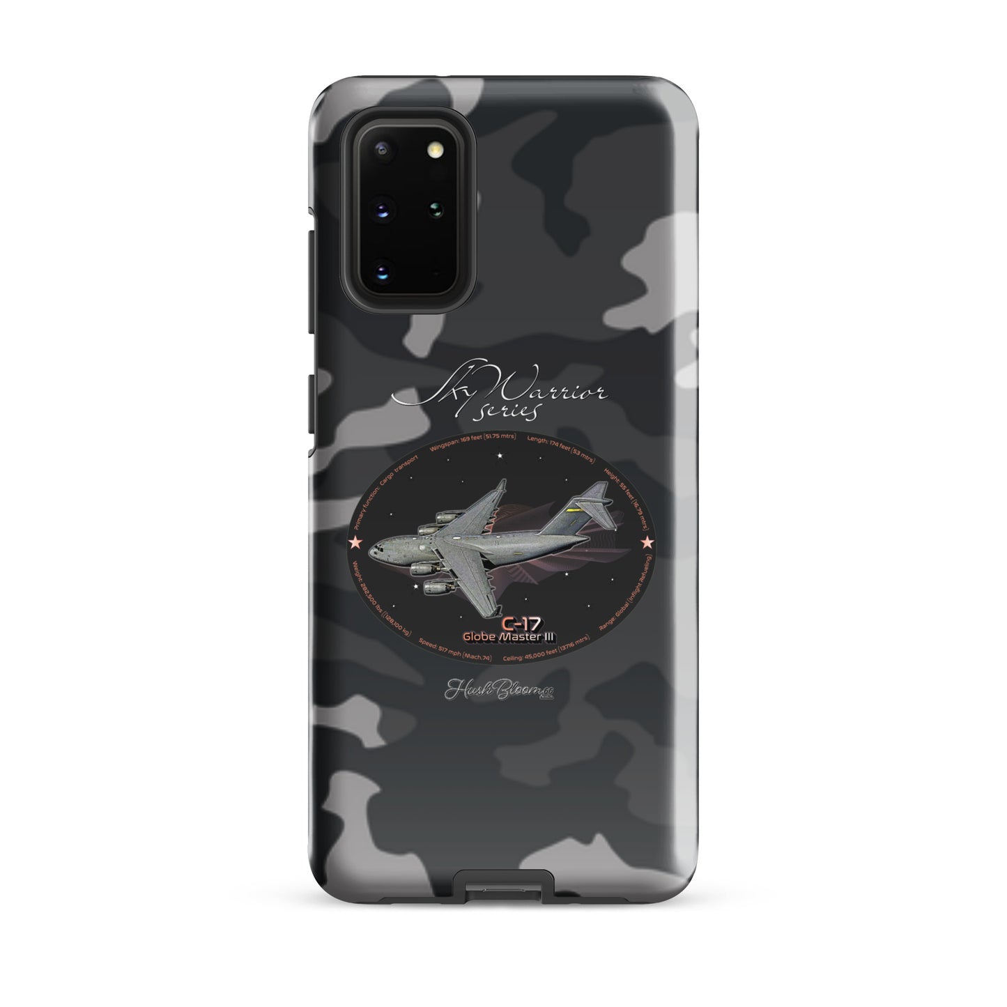 Glossy - C17 Globe Master III Tough case for Samsung