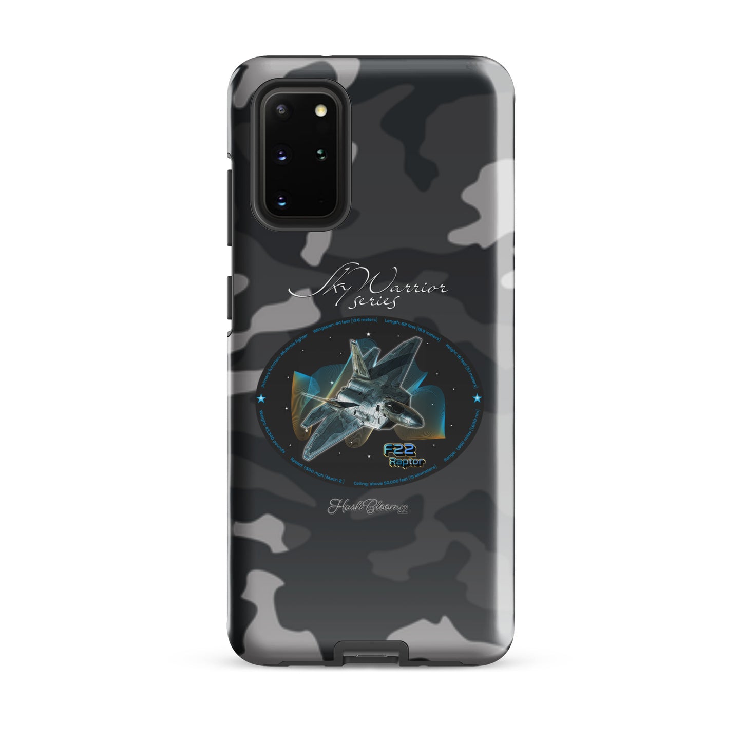 Glossy - F22 Raptor Tough case for Samsung