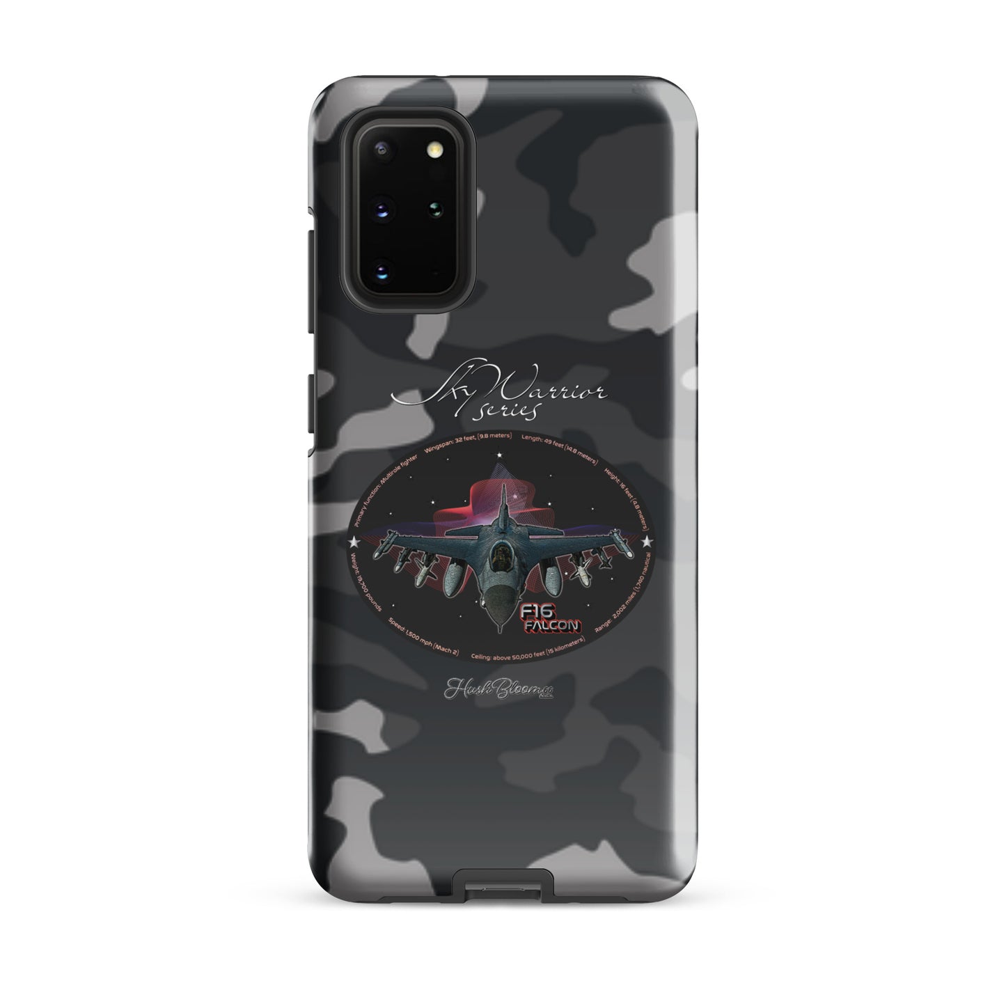 Glossy - F16 Falcon Tough case for Samsung