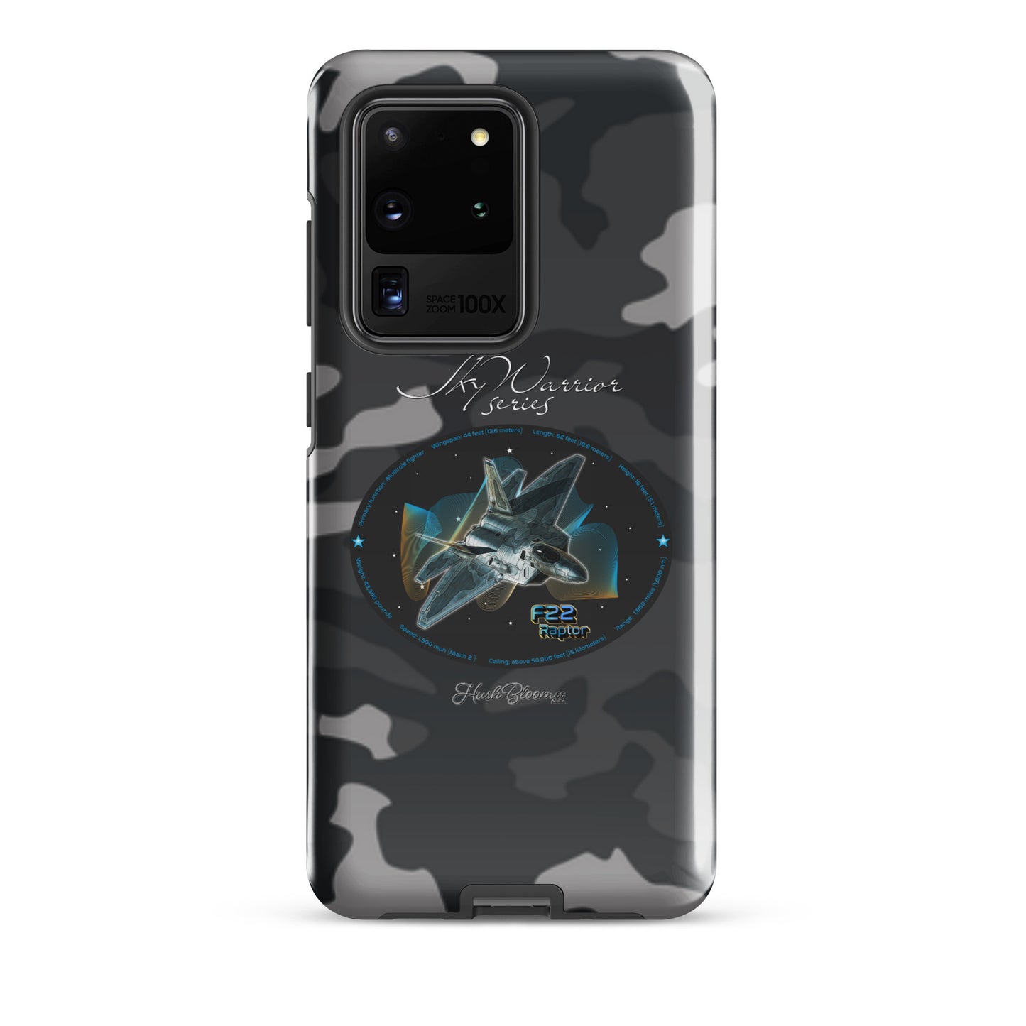Glossy - F22 Raptor Tough case for Samsung