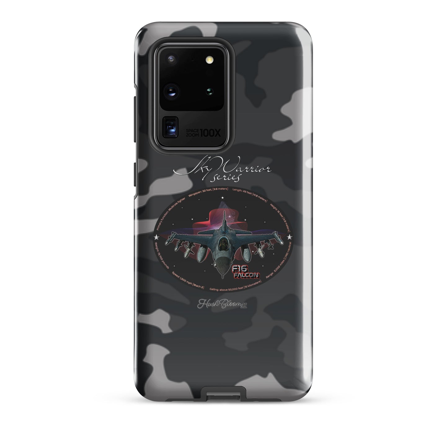 Glossy - F16 Falcon Tough case for Samsung