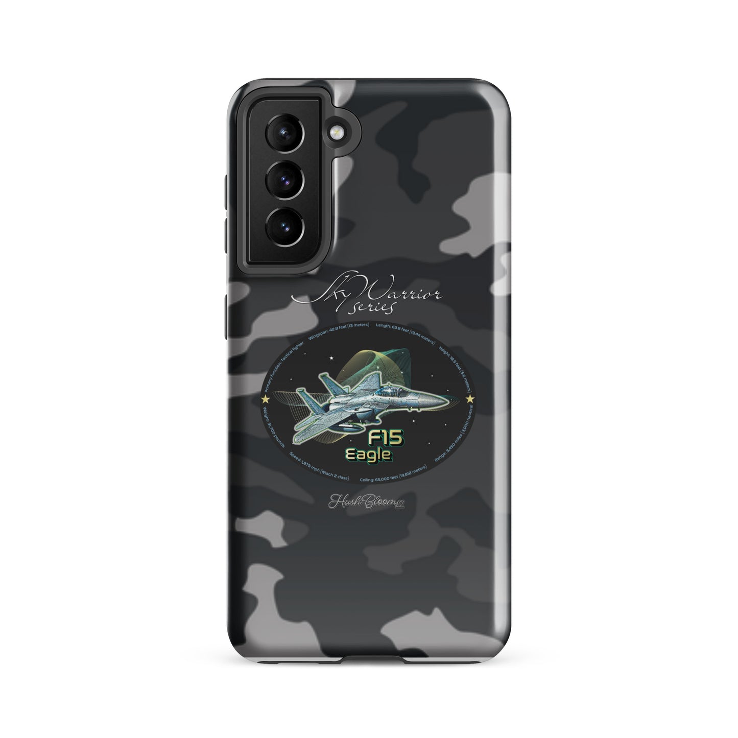 Glossy - F15 Eagle Tough case for Samsung