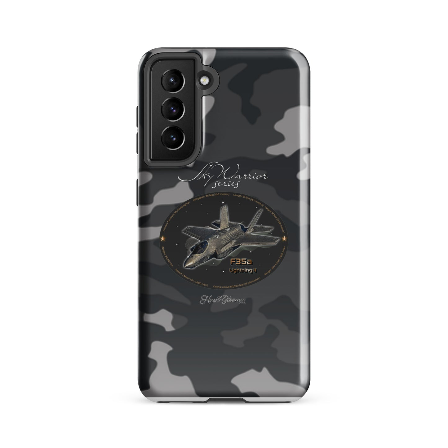 Glossy - F35A Lightning Tough case for Samsung