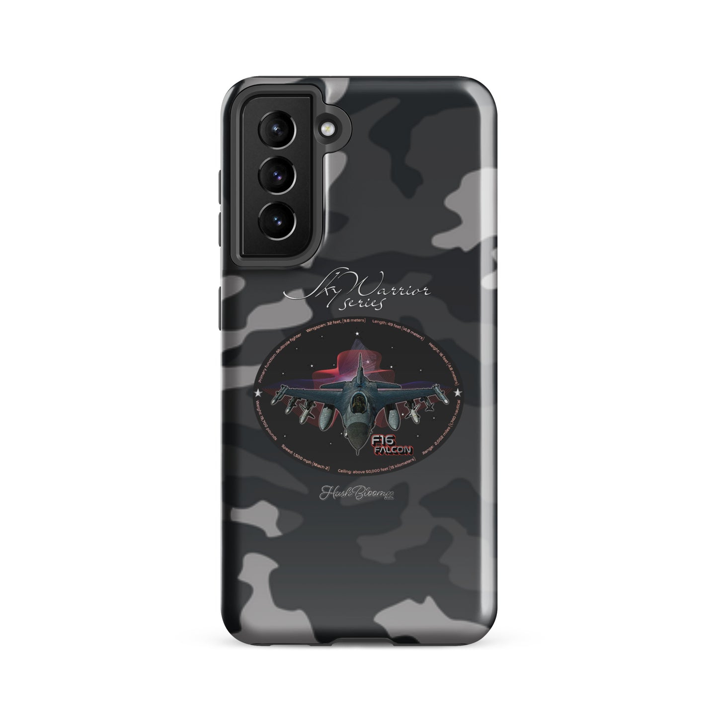 Glossy - F16 Falcon Tough case for Samsung
